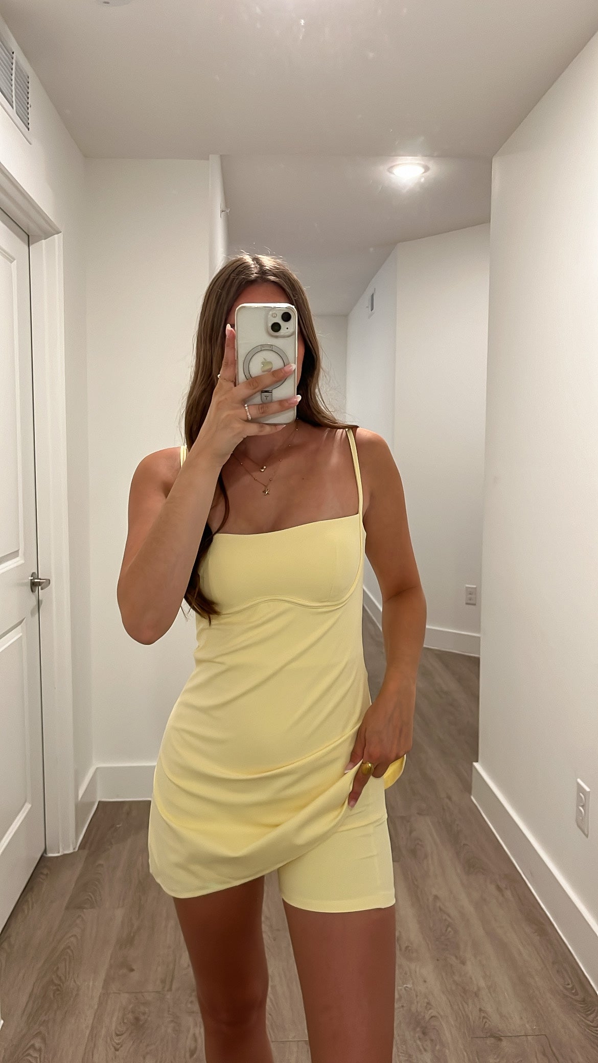 Lemon Active Romper Dress