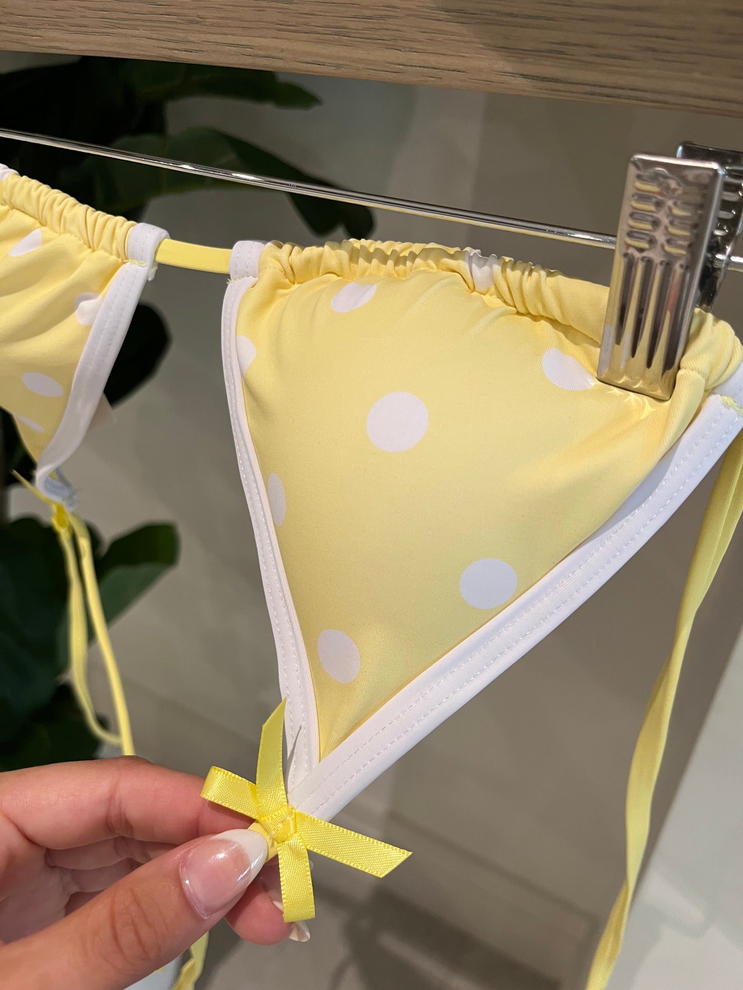 Limoncello Polka Dot Bikini Set