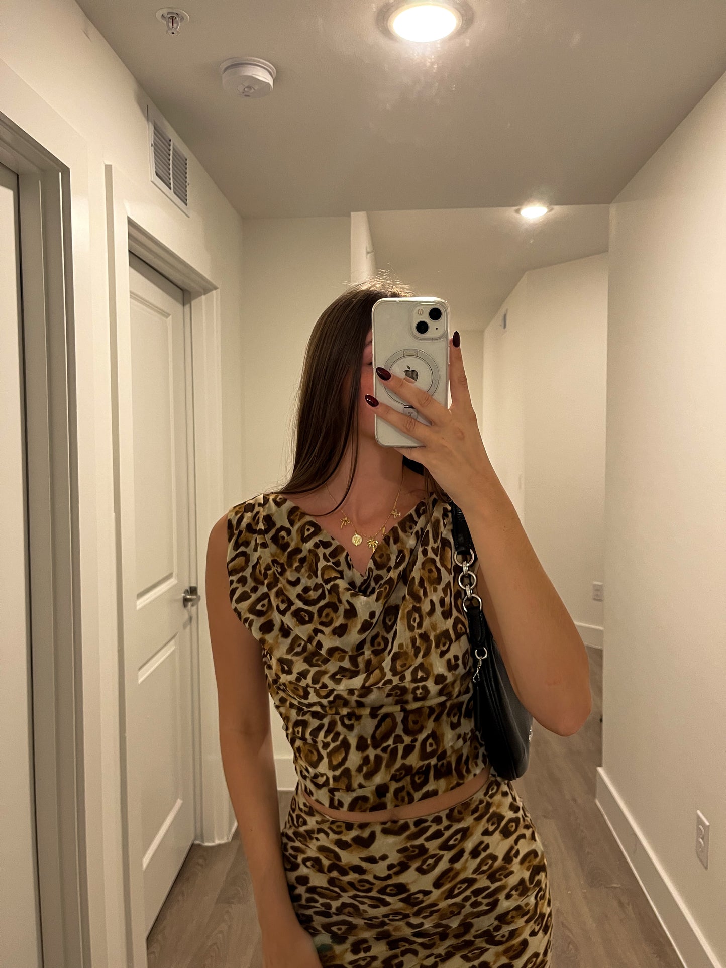 Cheetah Girl Maxi Skirt Set