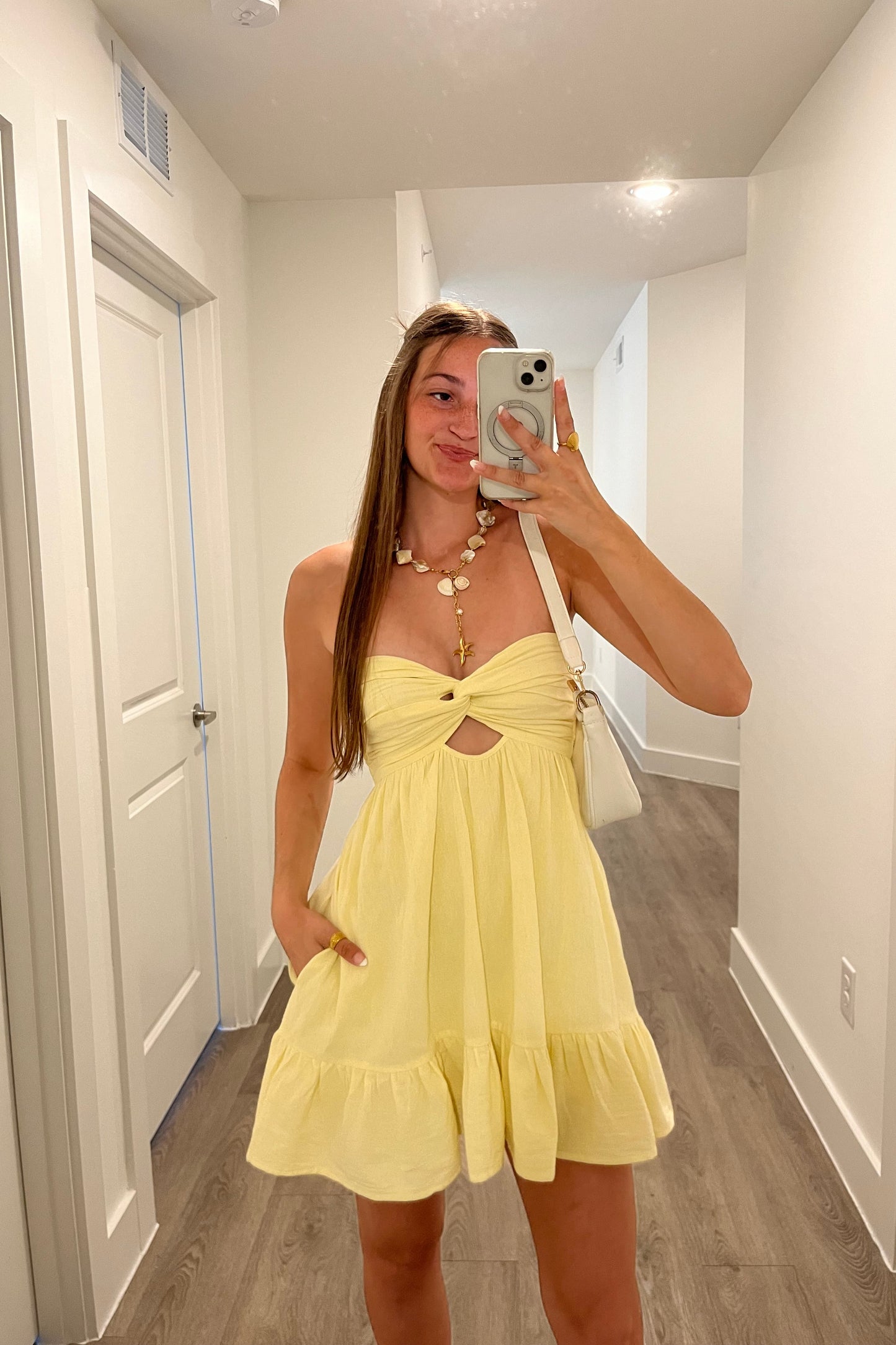 Sunshine Strapless Dress