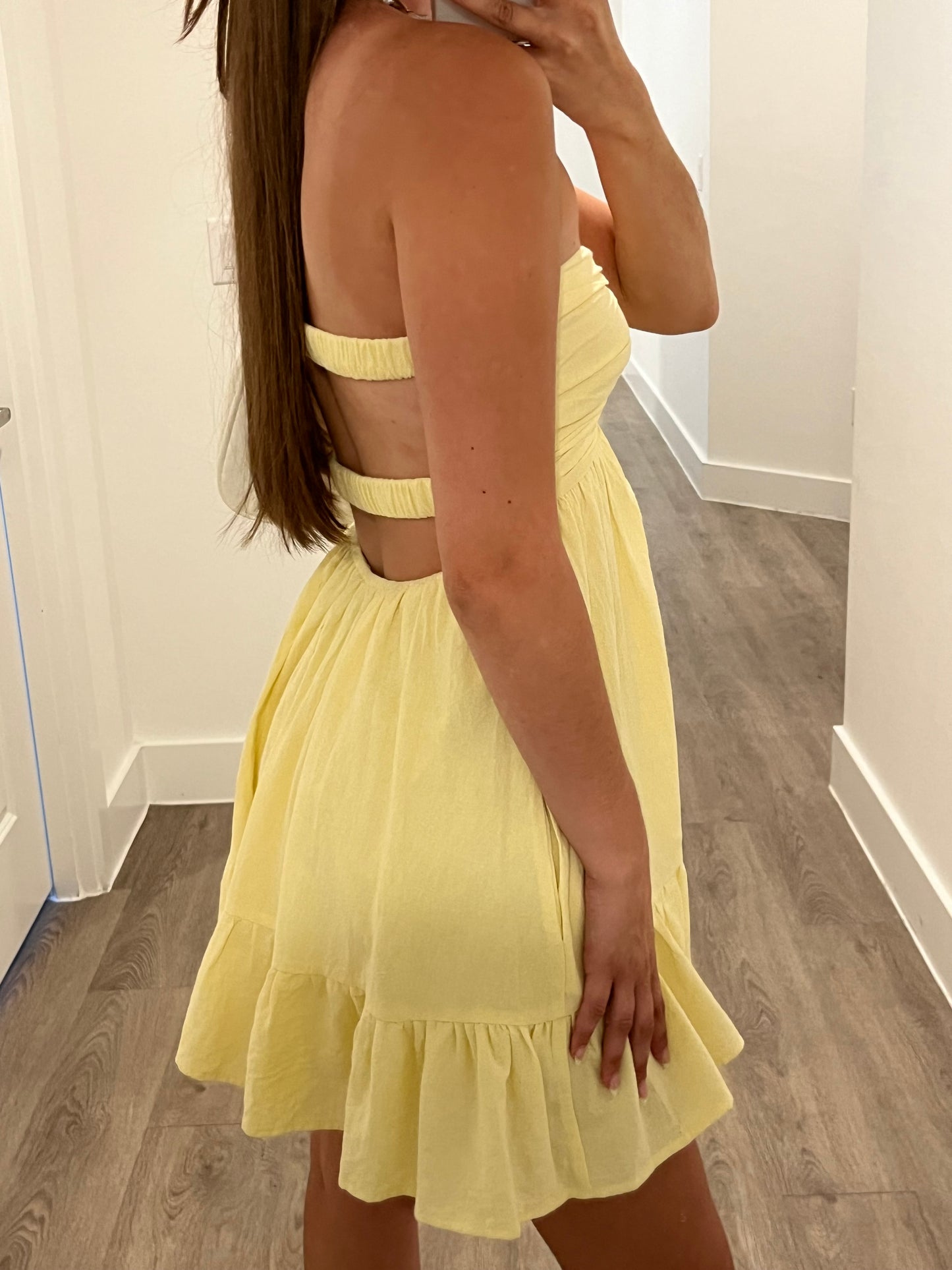 Sunshine Strapless Dress