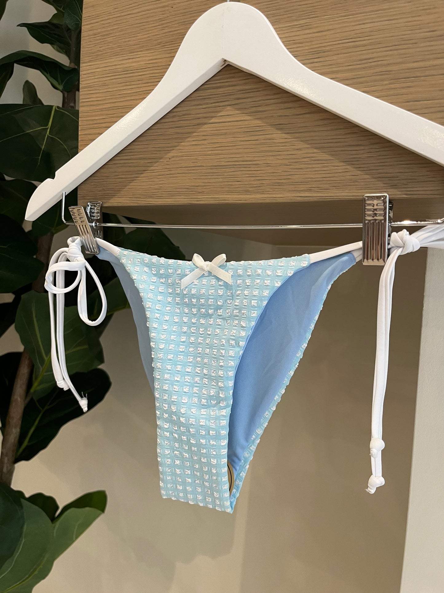 Baby Blue Gingham Set RESTOCK