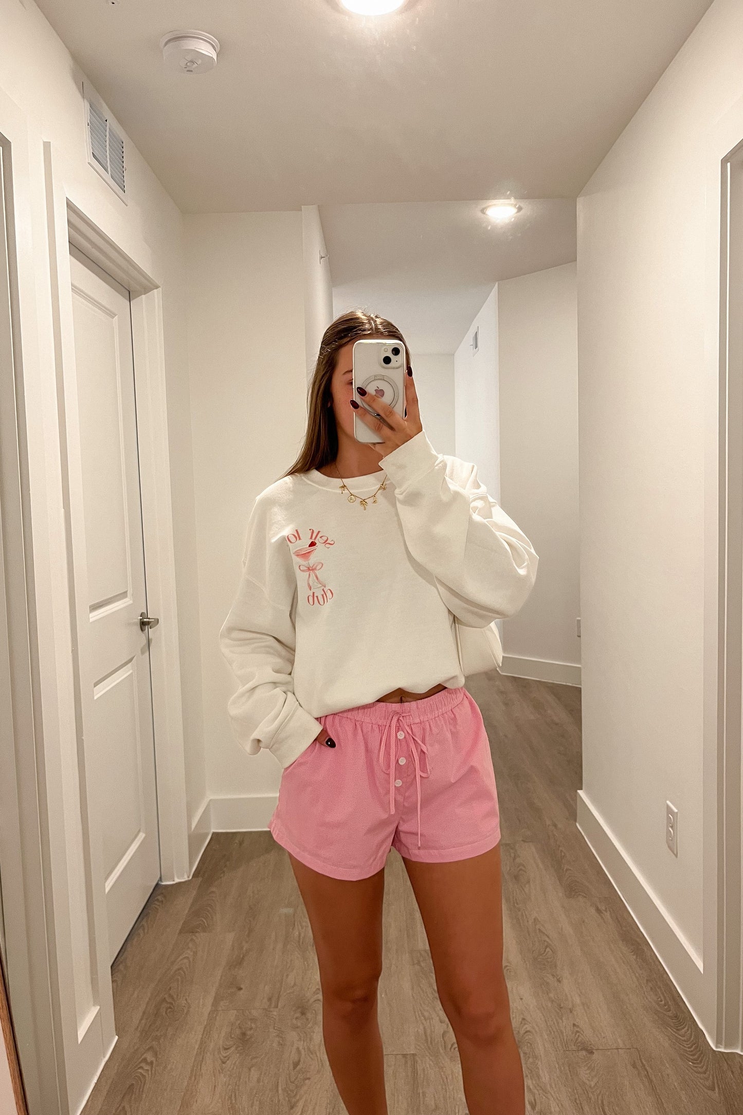 Not your Boyfriends Boxer Short Pink