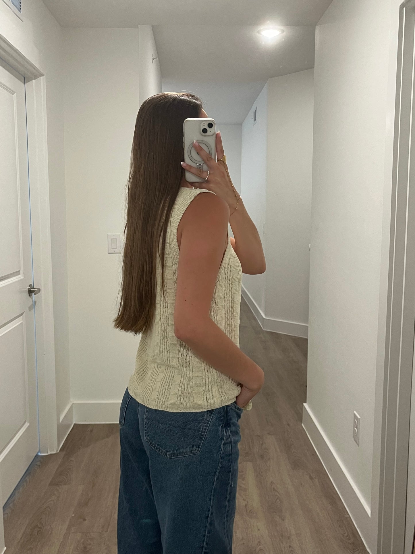 Seashell Knit Top