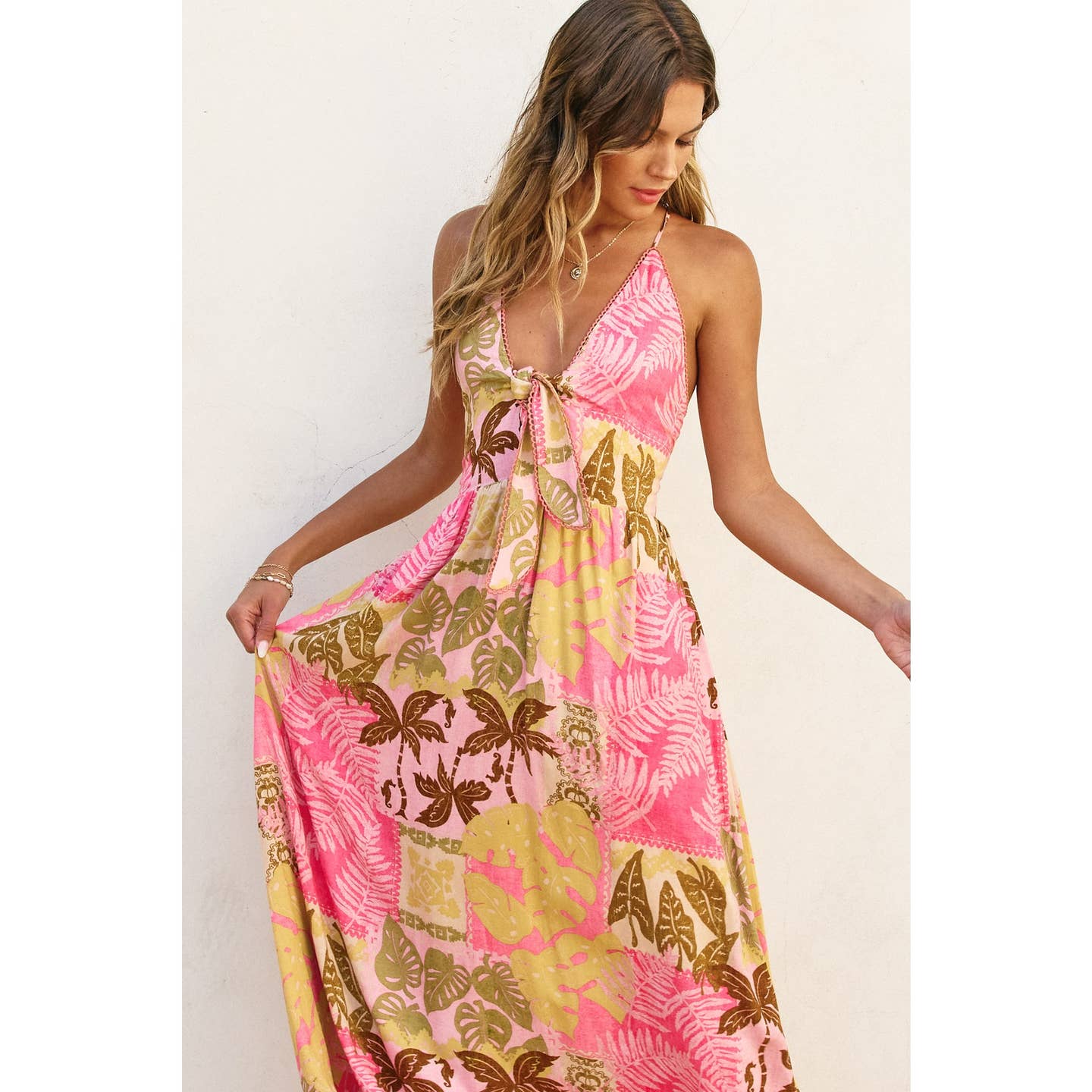 Sunset Palms Maxi Dress