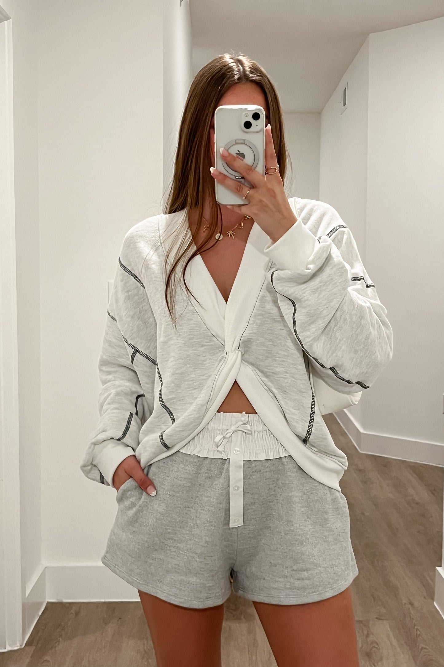 Button Down Terry Short