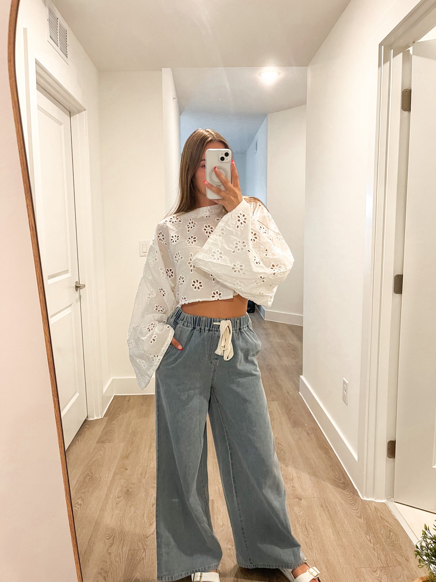 On the go Denim Pant
