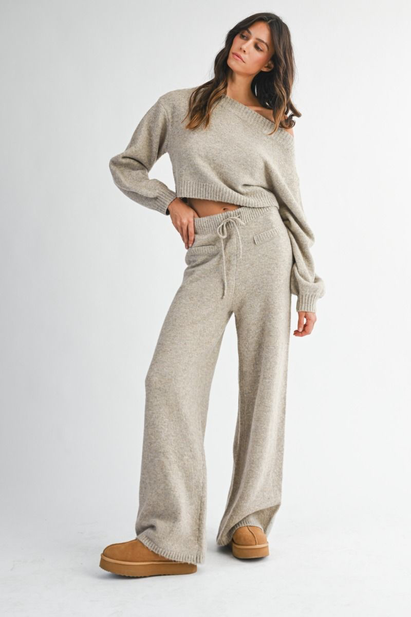 Frosted Latte Pant Set