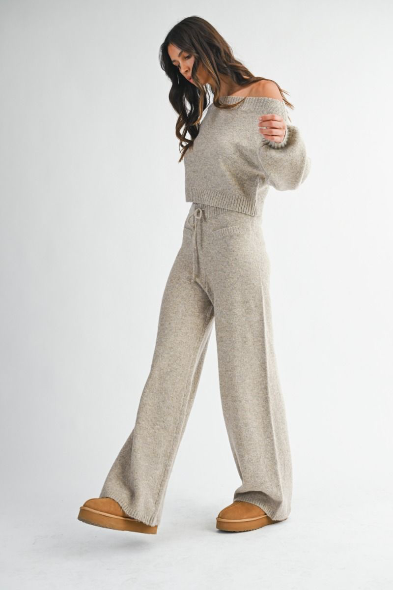 Frosted Latte Pant Set
