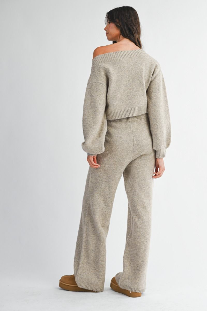 Frosted Latte Pant Set