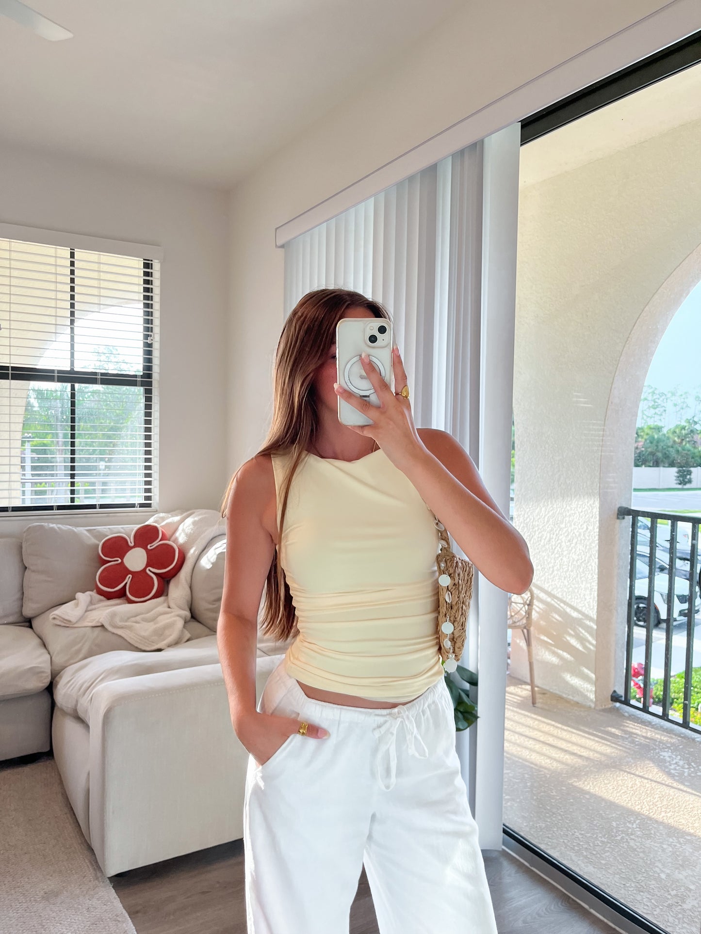 Butter Babe Ruched Top