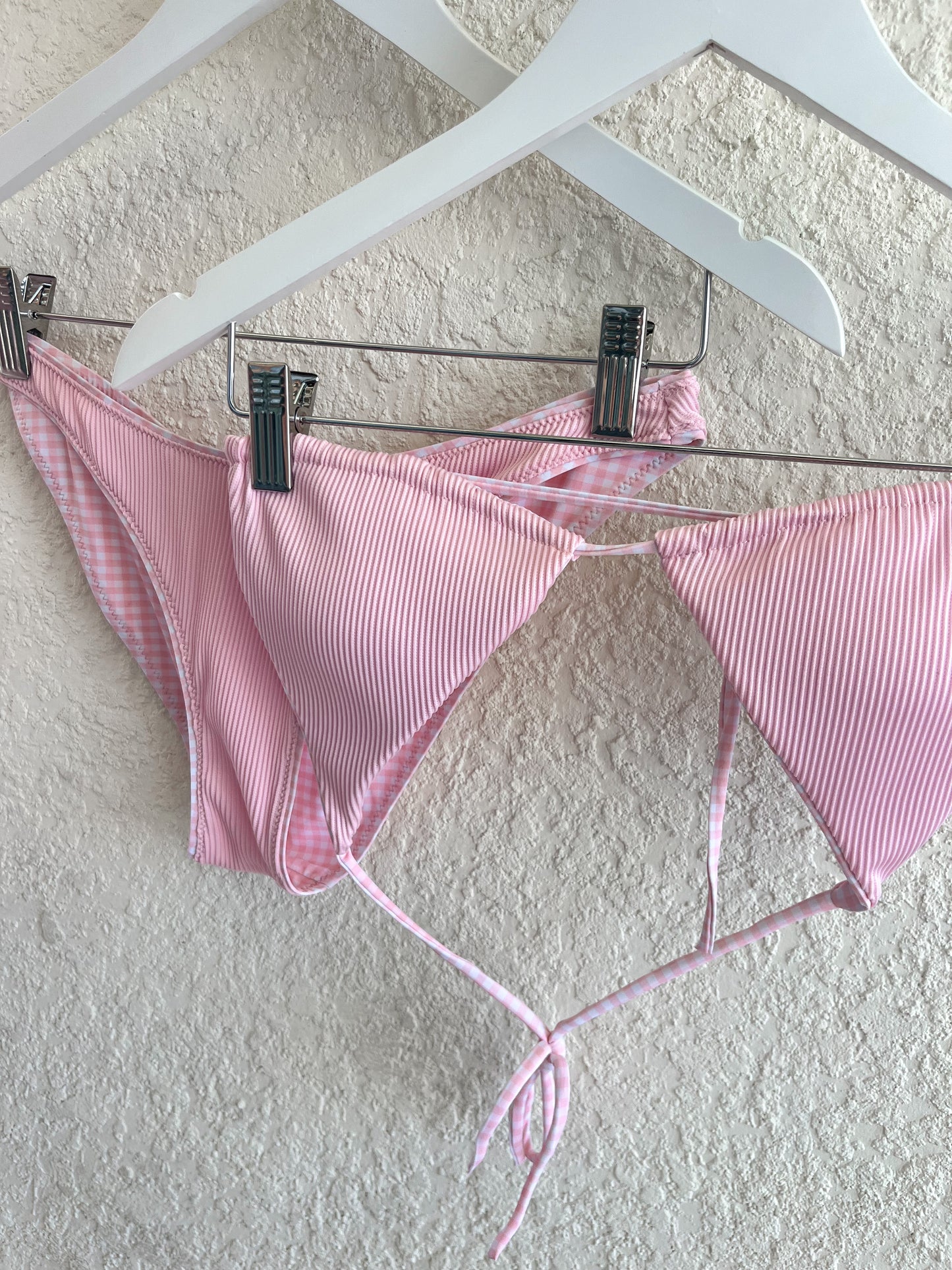 Pink Lemonade Reversible Bikini Set