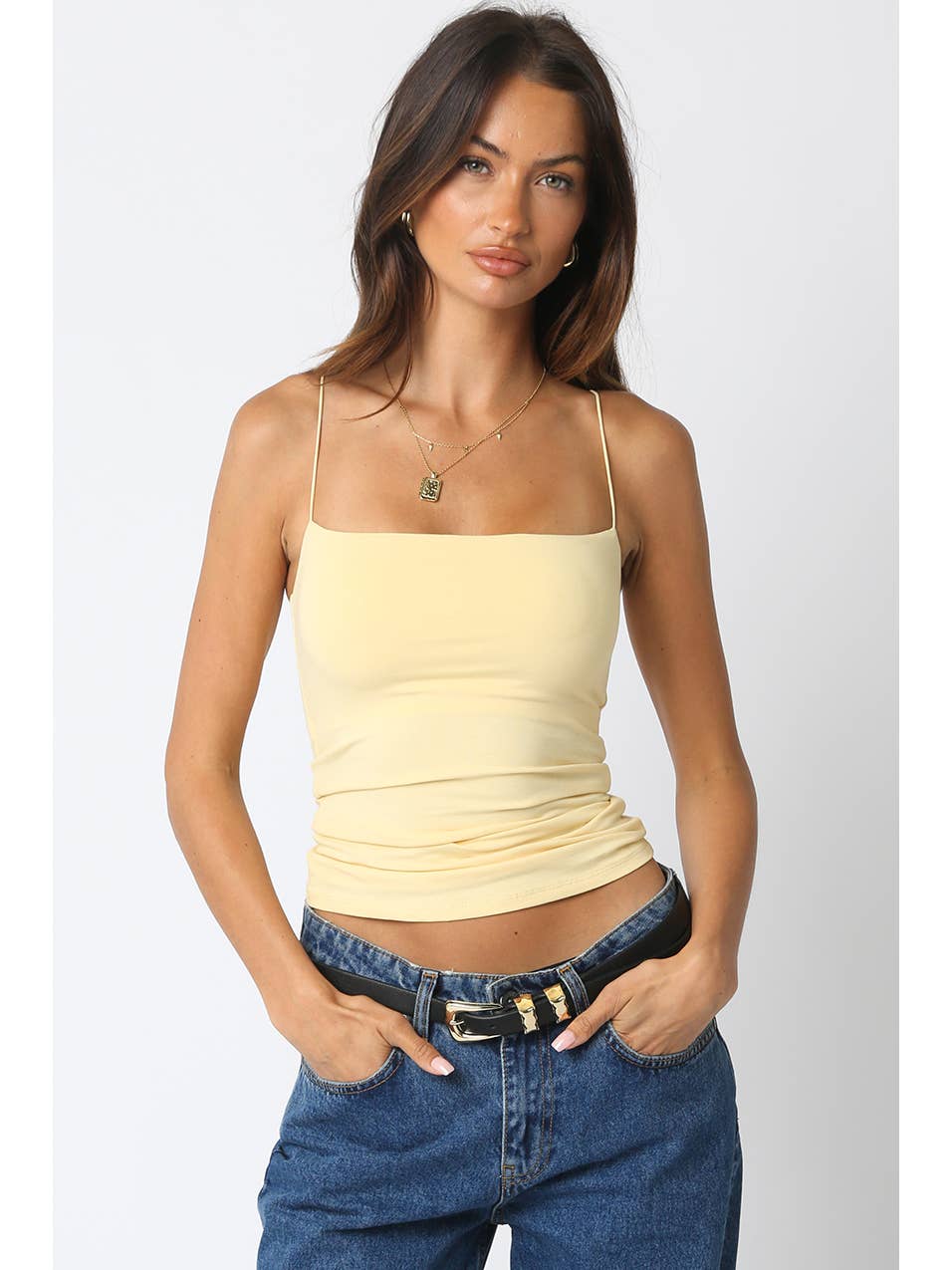 Butter Yellow Tank
