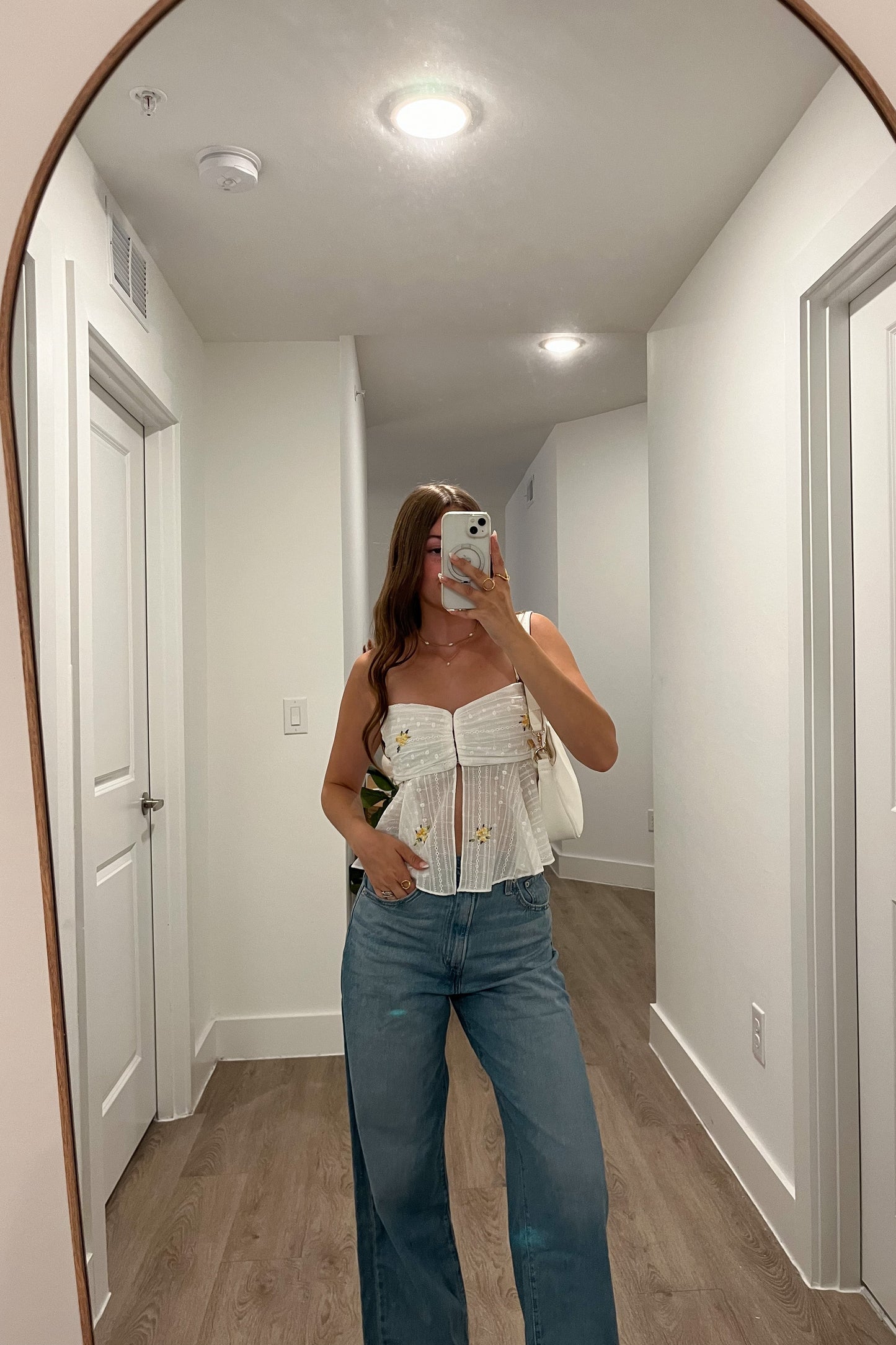 Sunflower Removable Strap Top