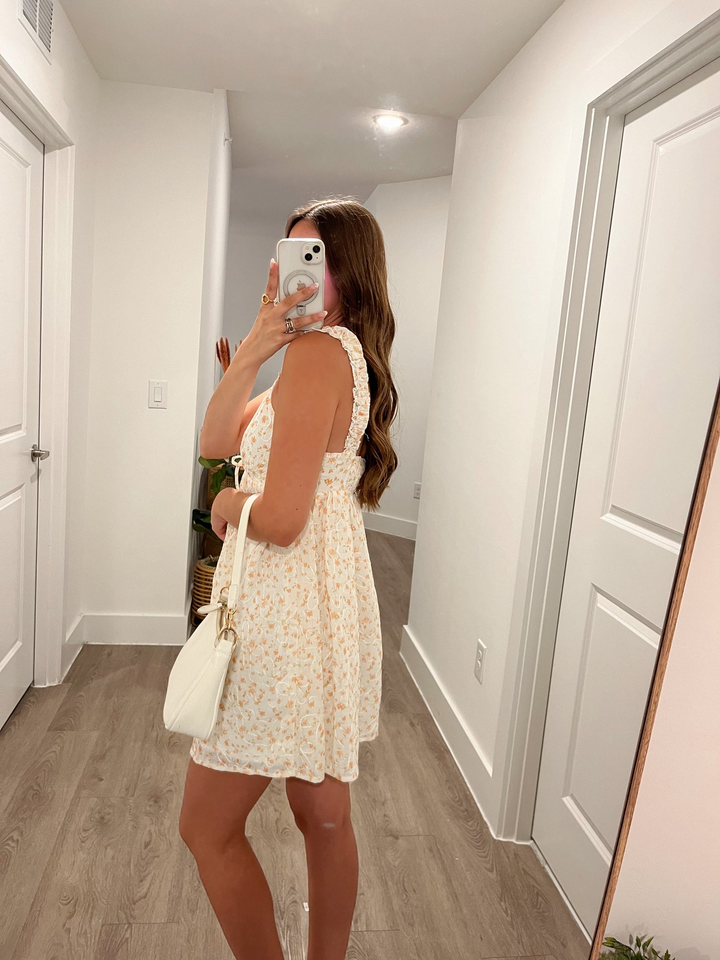 Peachy Petals Dress