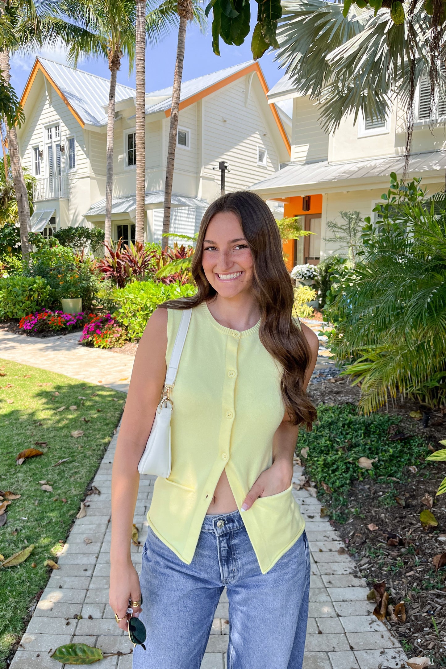 Butter Button Down Top