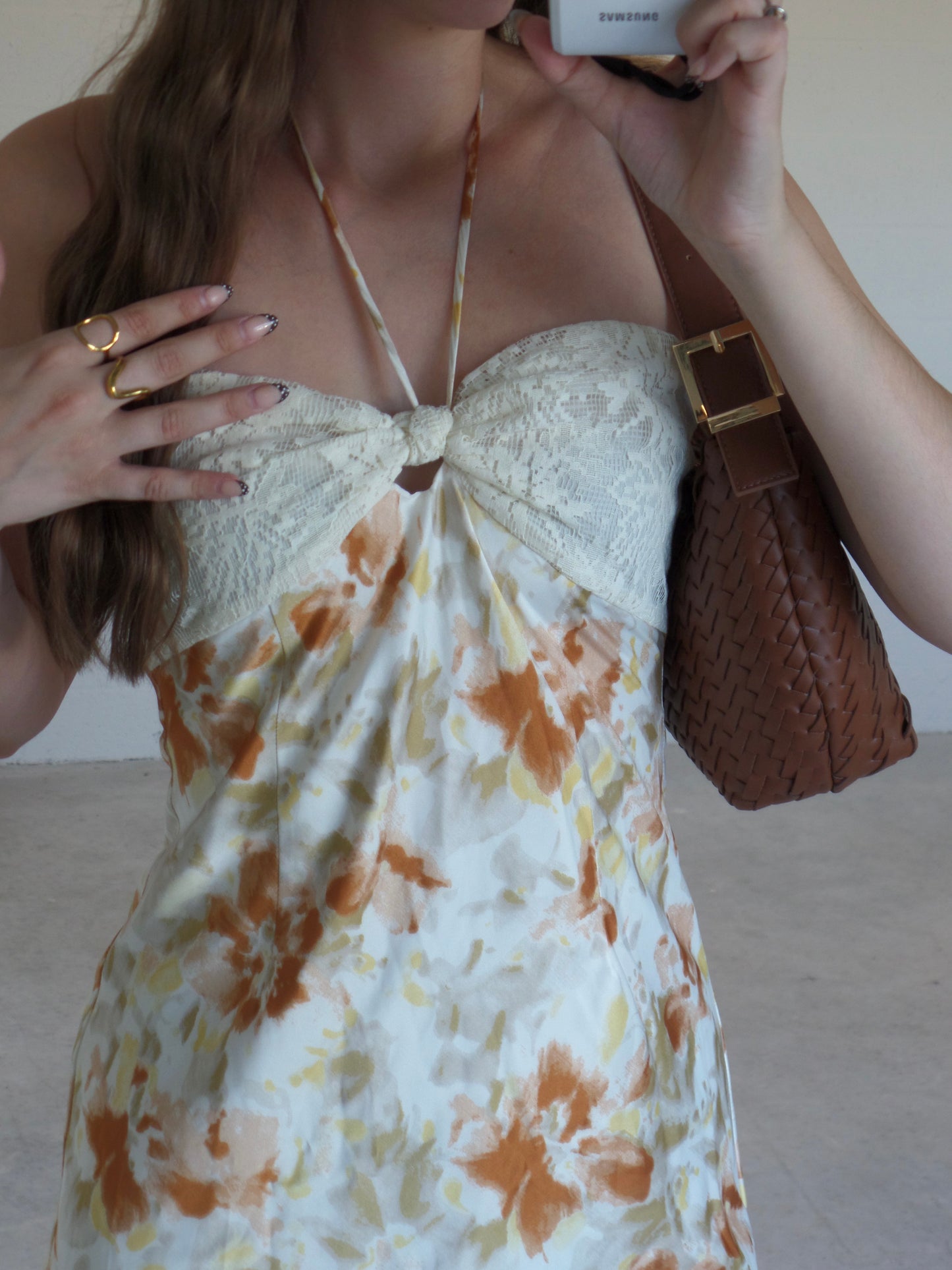 Candlelit Satin Dress