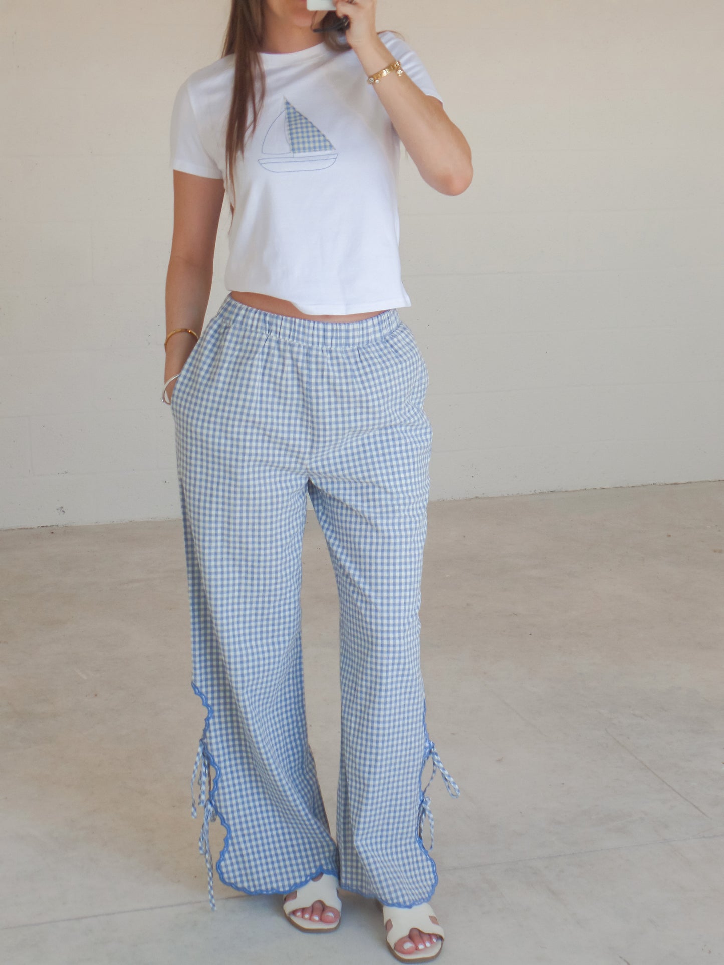 Dockside Gingham Pant