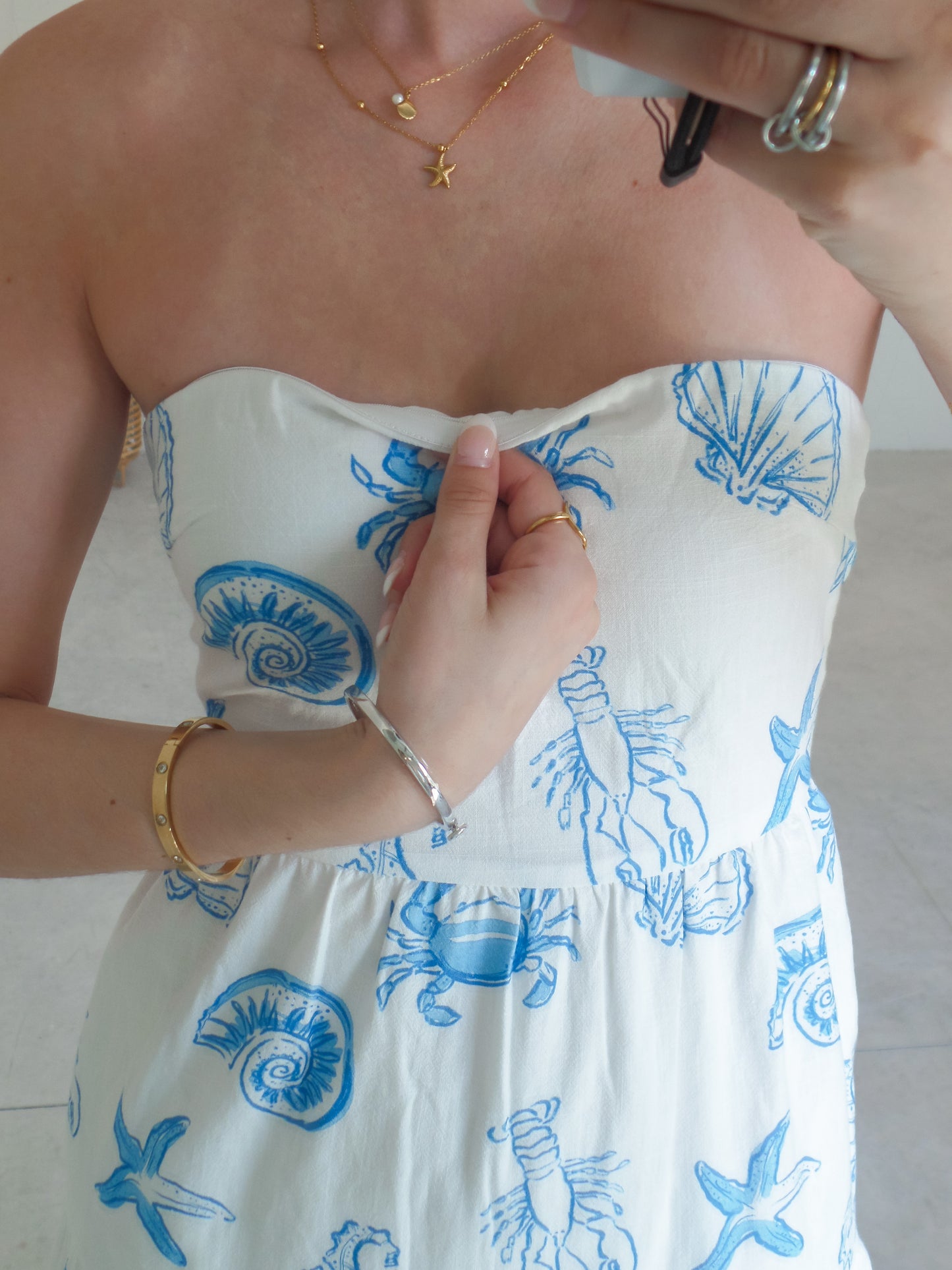 Coastal Open Back Maxi