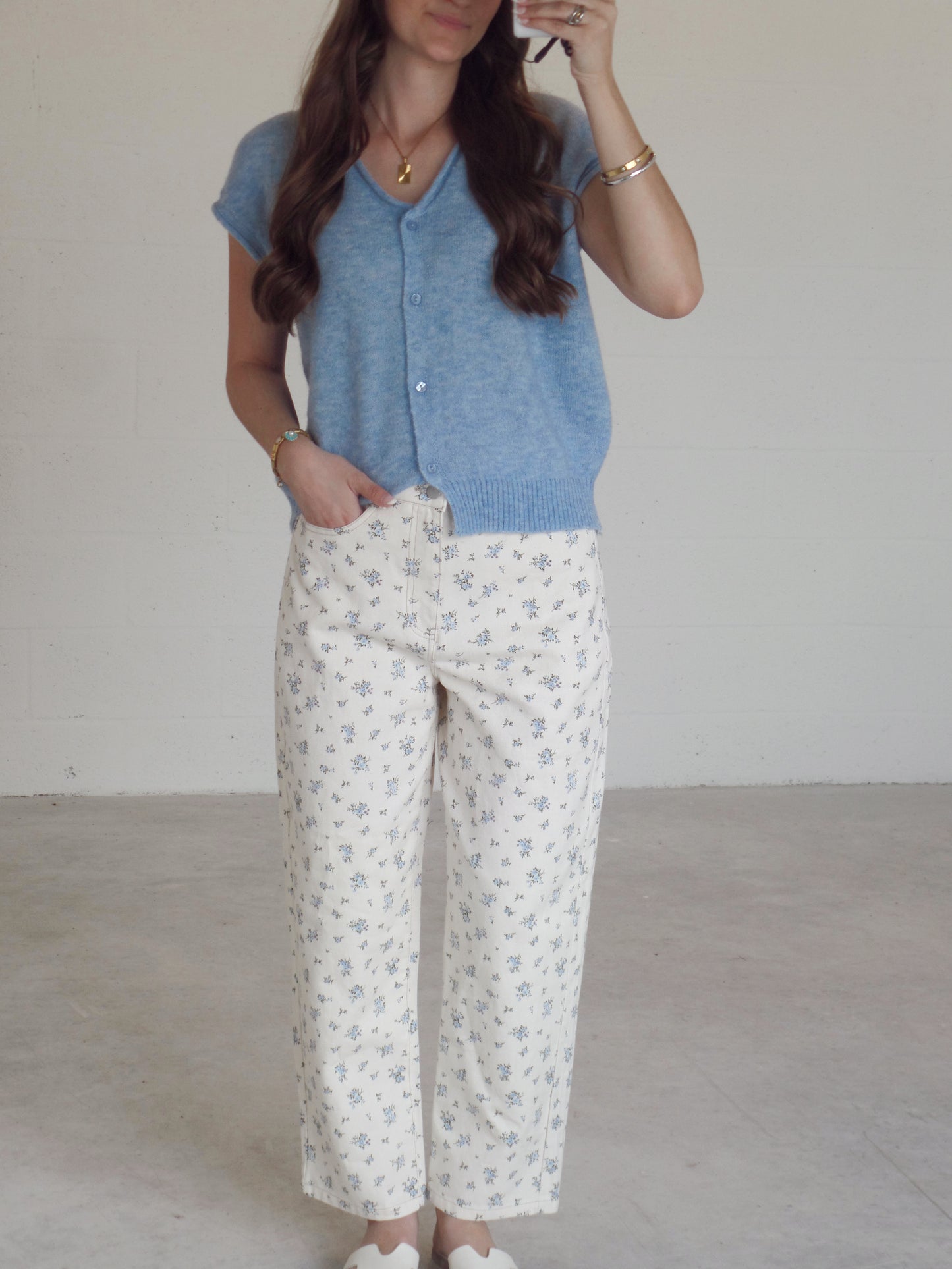 Willow Floral Jeans
