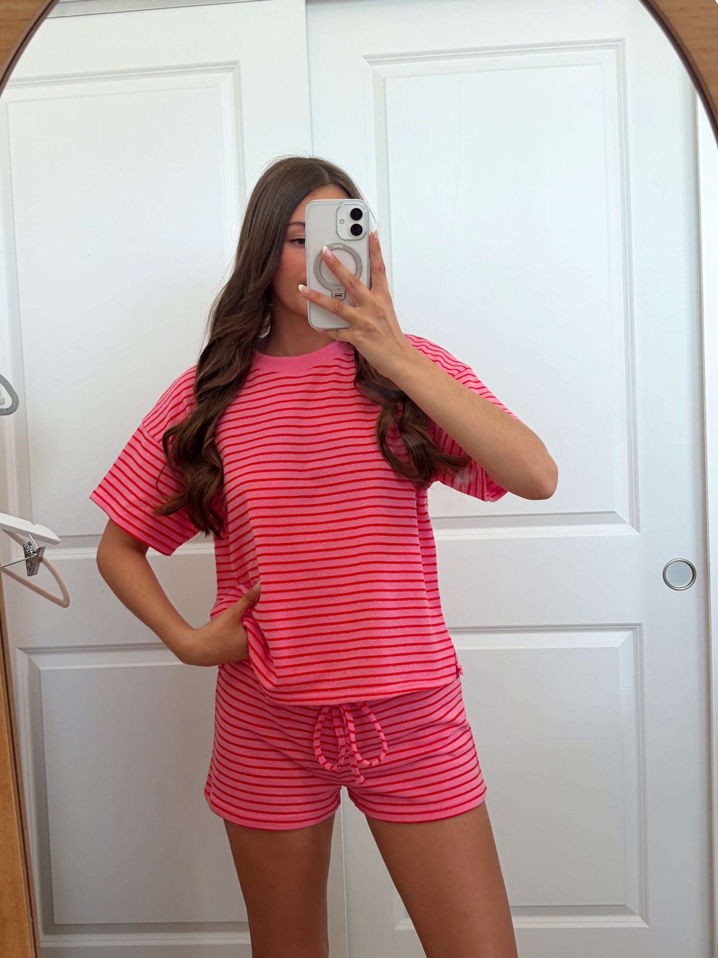 Pink Paradise Terry Cloth Set