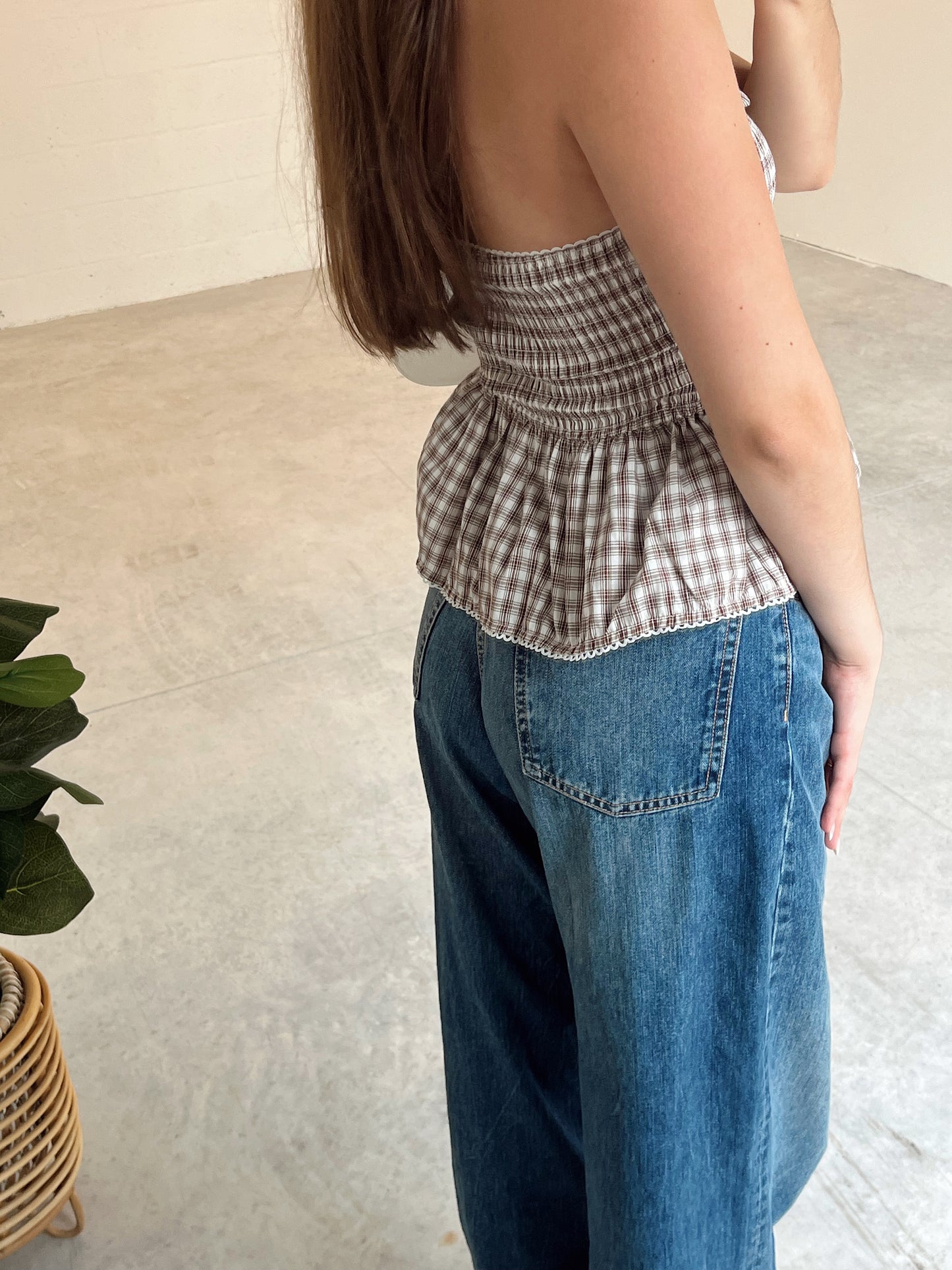 Coco Gingham Top