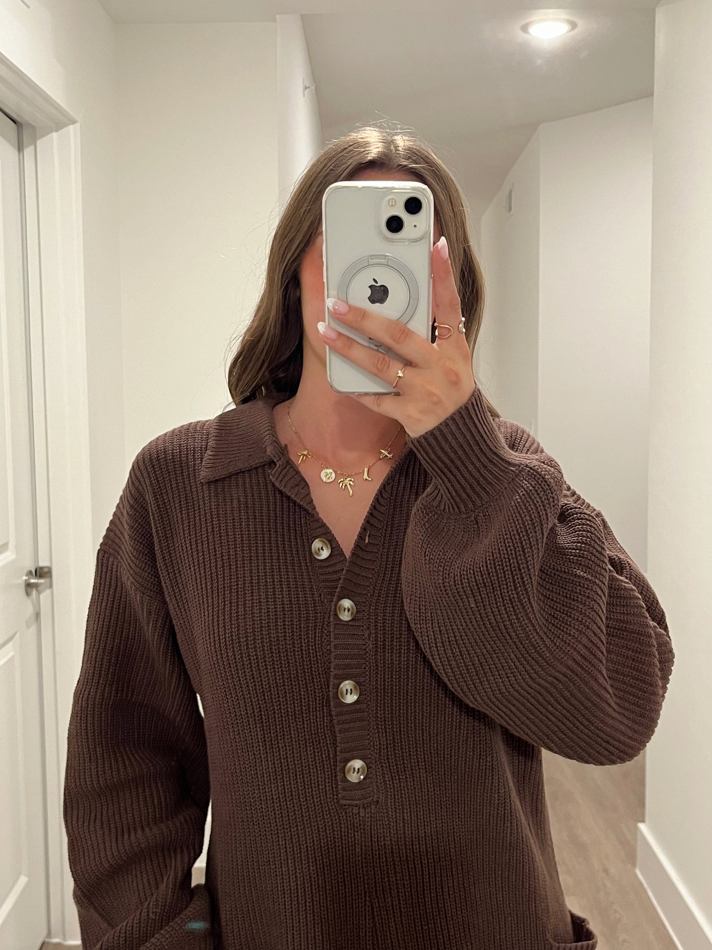 Gingerbread Nights Sweater Romper