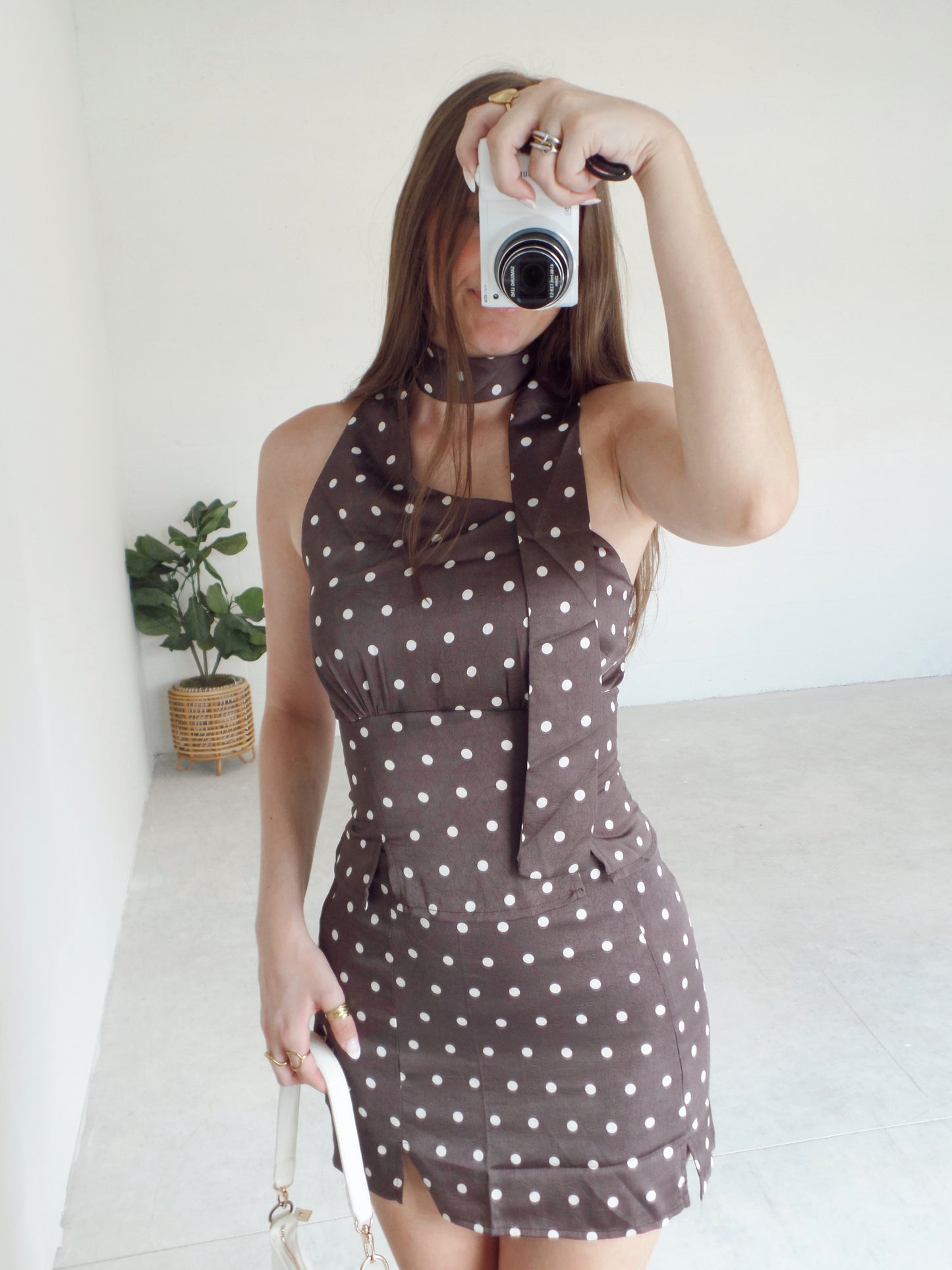 Pretty in Polka-Dot Skirt Set