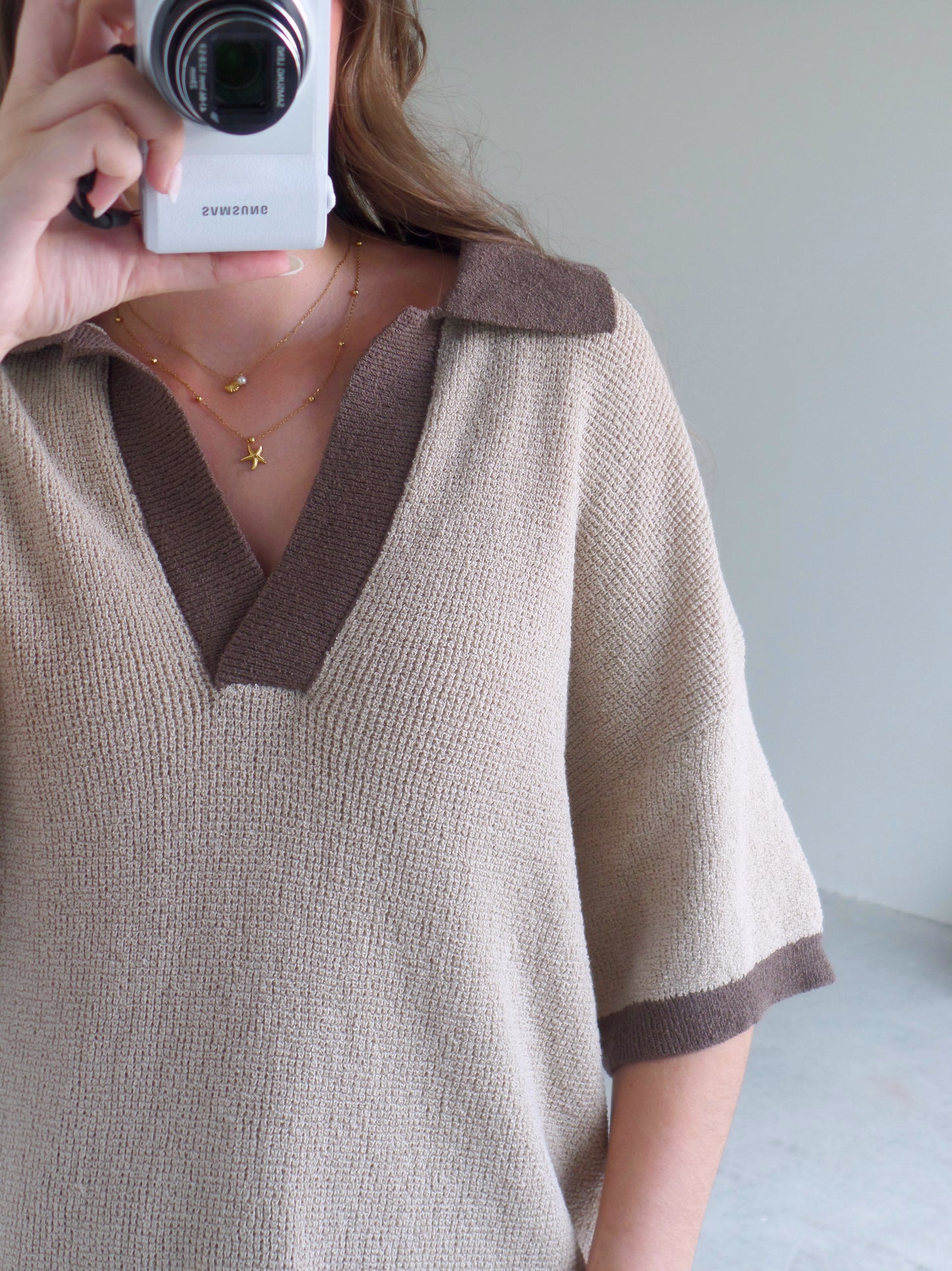 Sweet Caramel Knit Set