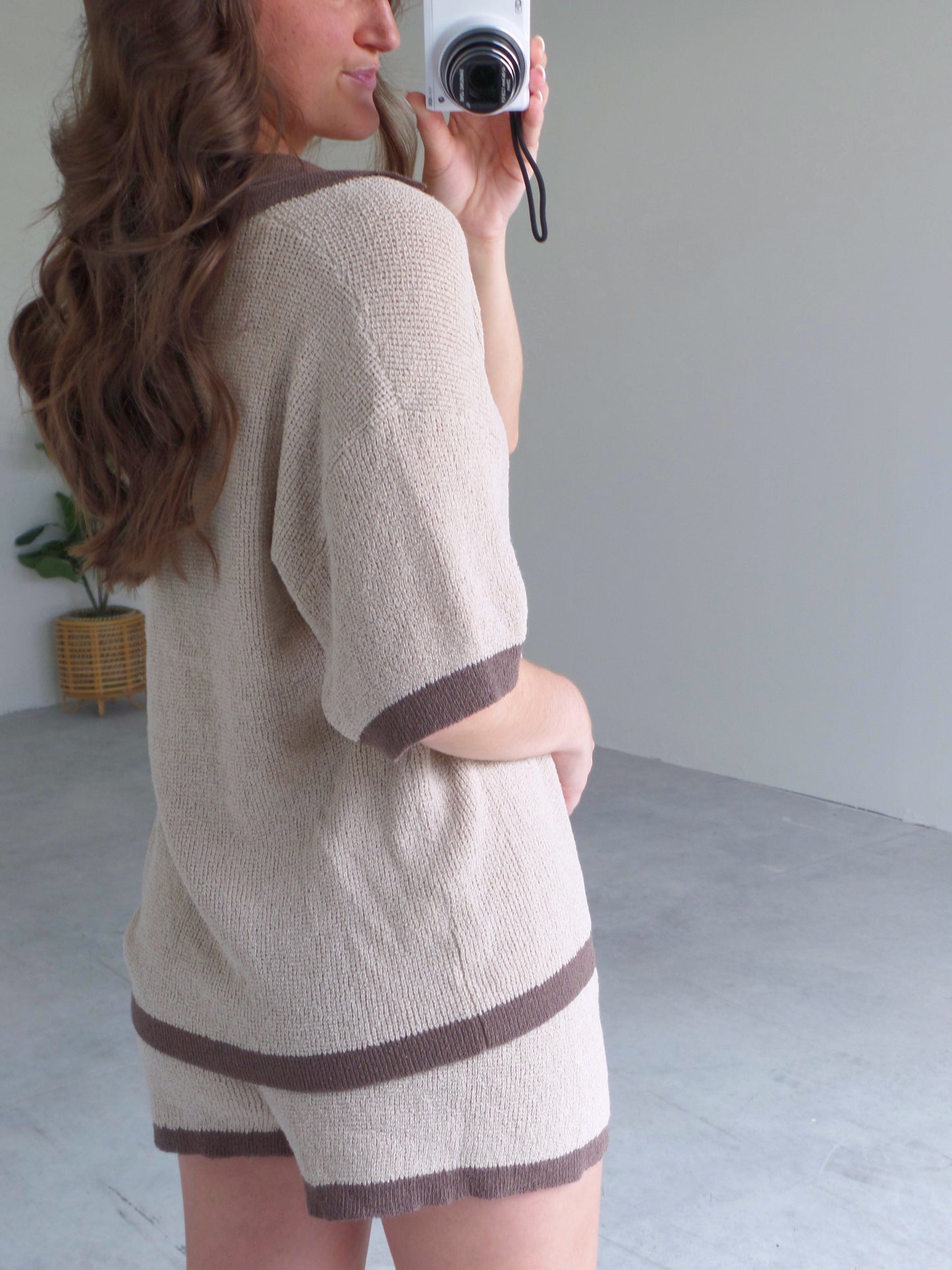 Sweet Caramel Knit Set