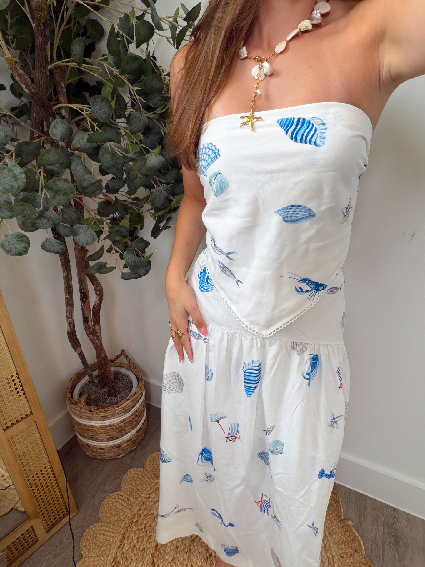 Coastal Skirt Set