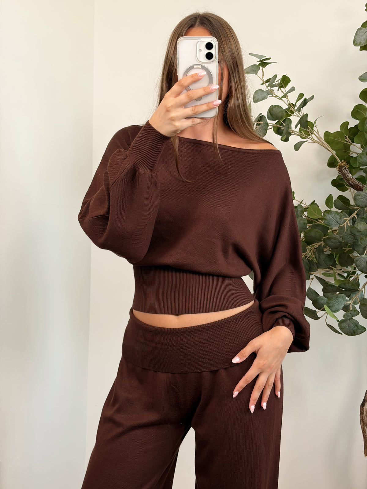Maple Fold Over Pant Set