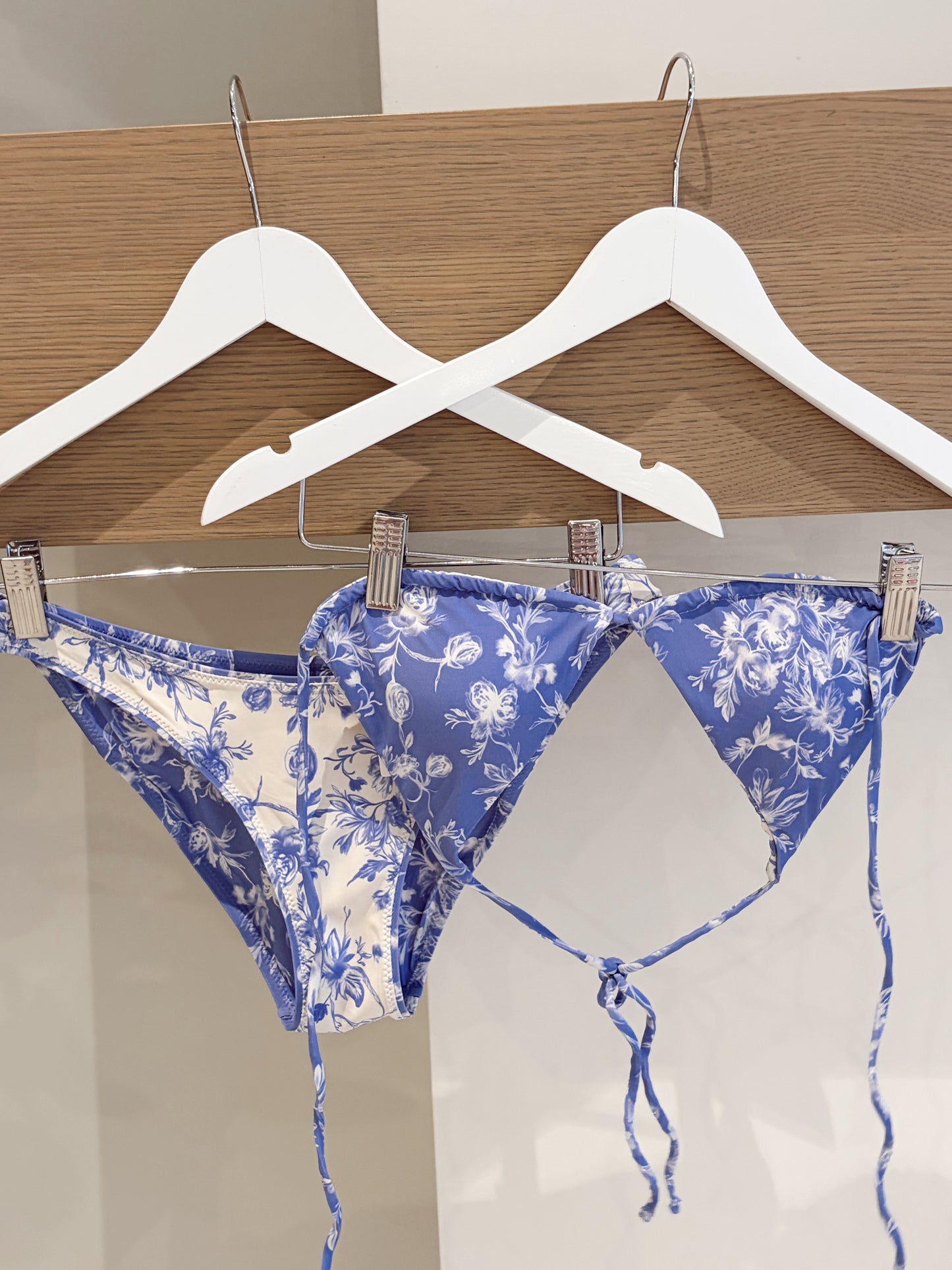 Santorini Coast Reversible Bikini Set