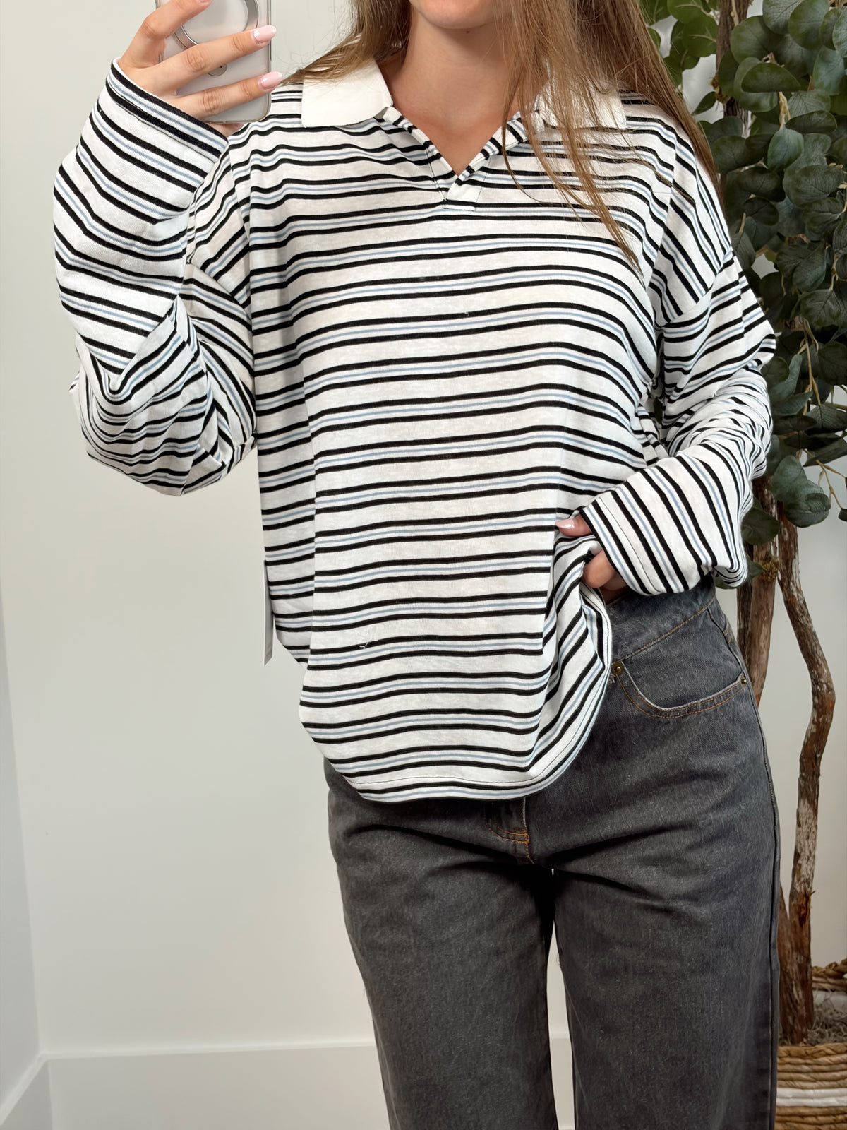 Midnight Sky Oversized Top