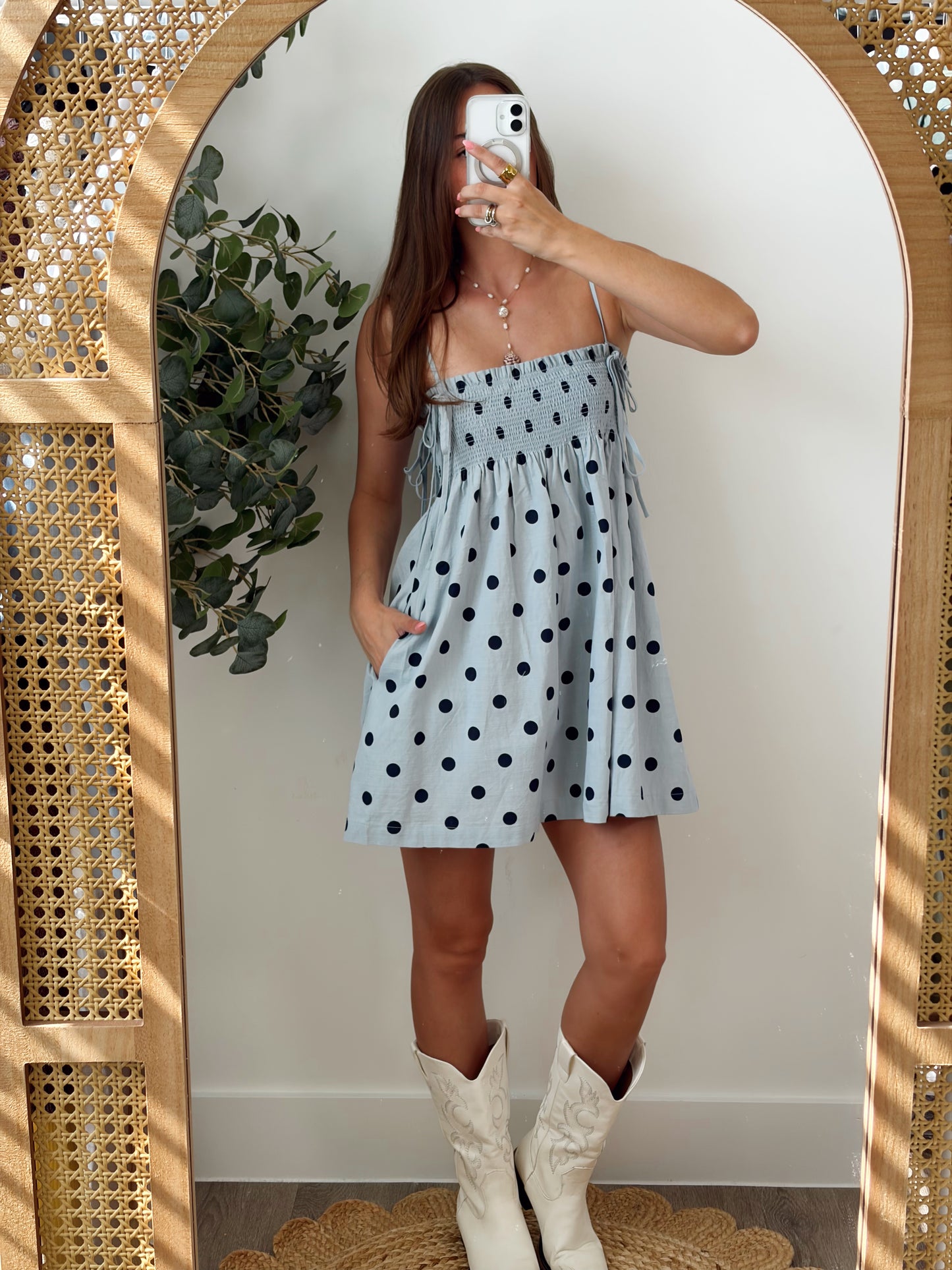 Harbor Dots Pocket Dress
