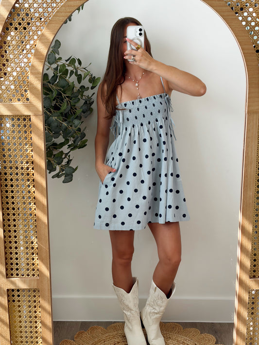 Harbor Dots Pocket Dress