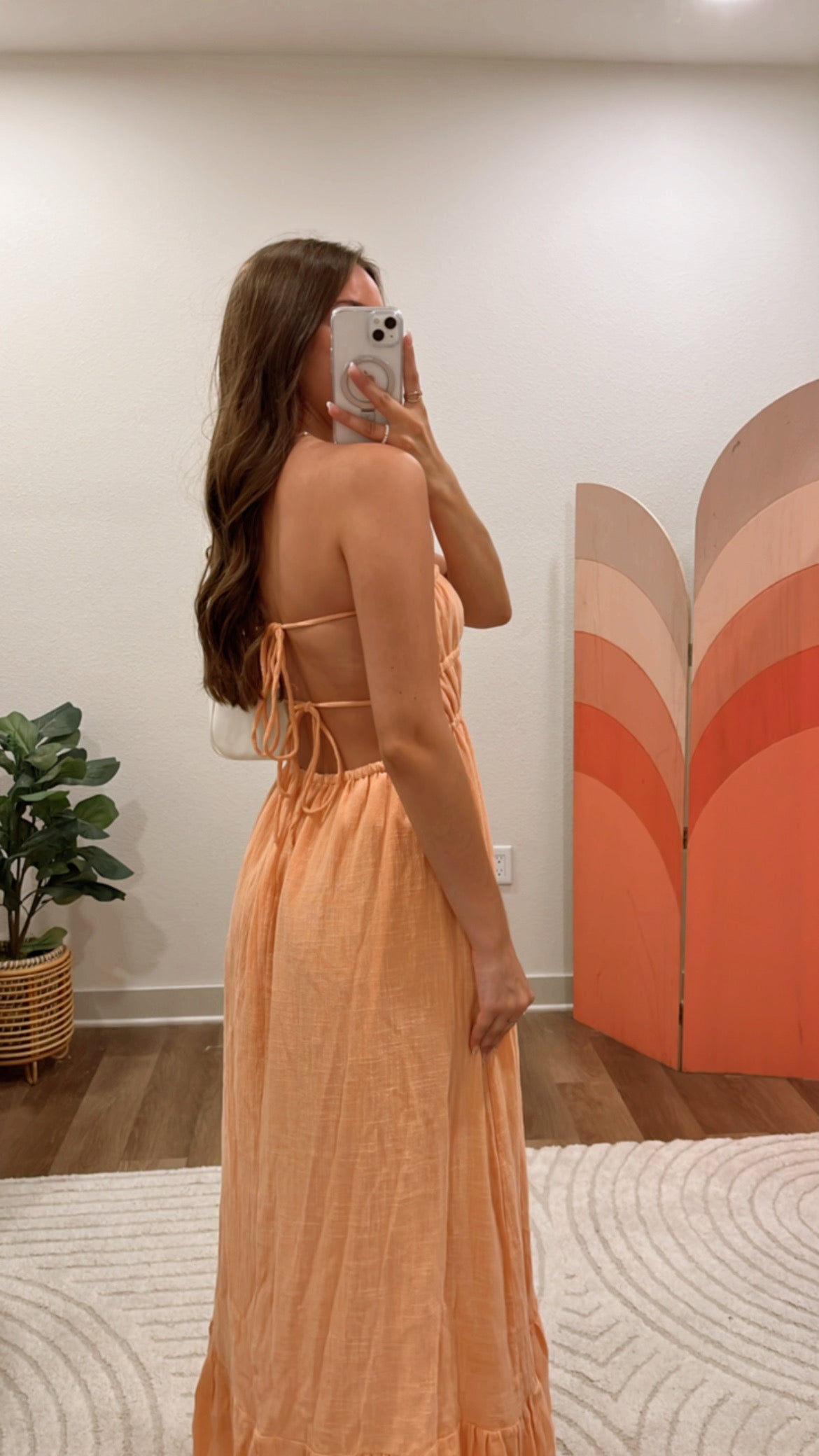 Aperol Spritz Maxi Dress