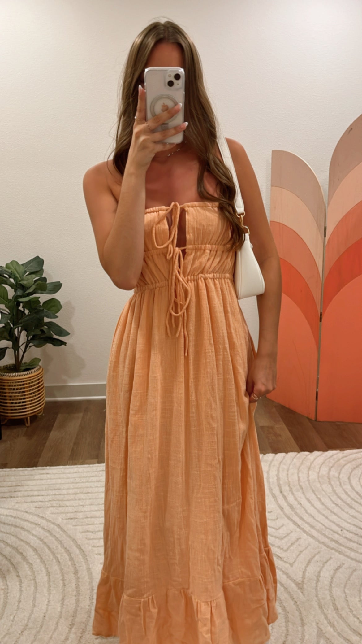 Aperol Spritz Maxi Dress