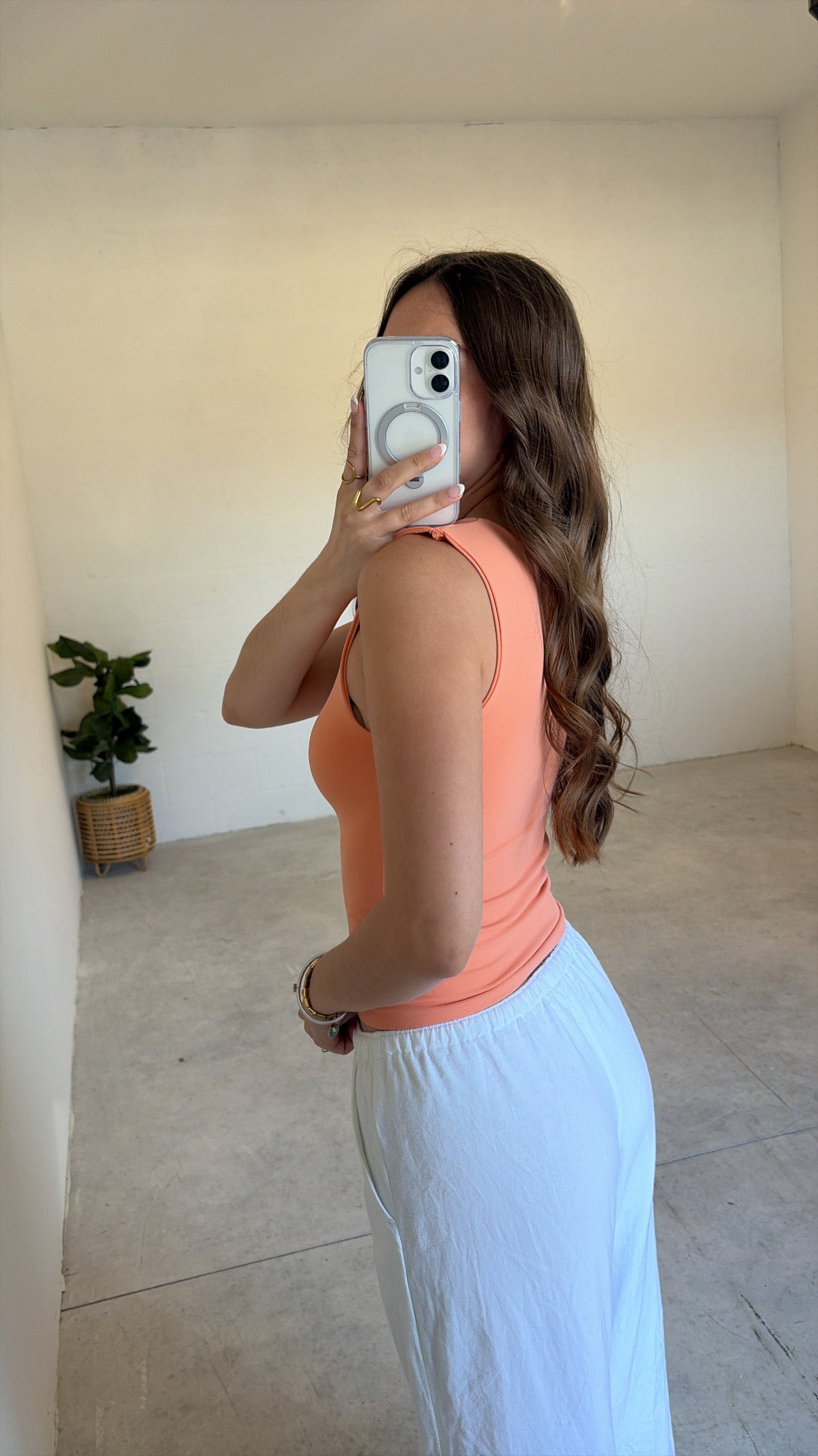 Coral Seamless Tank