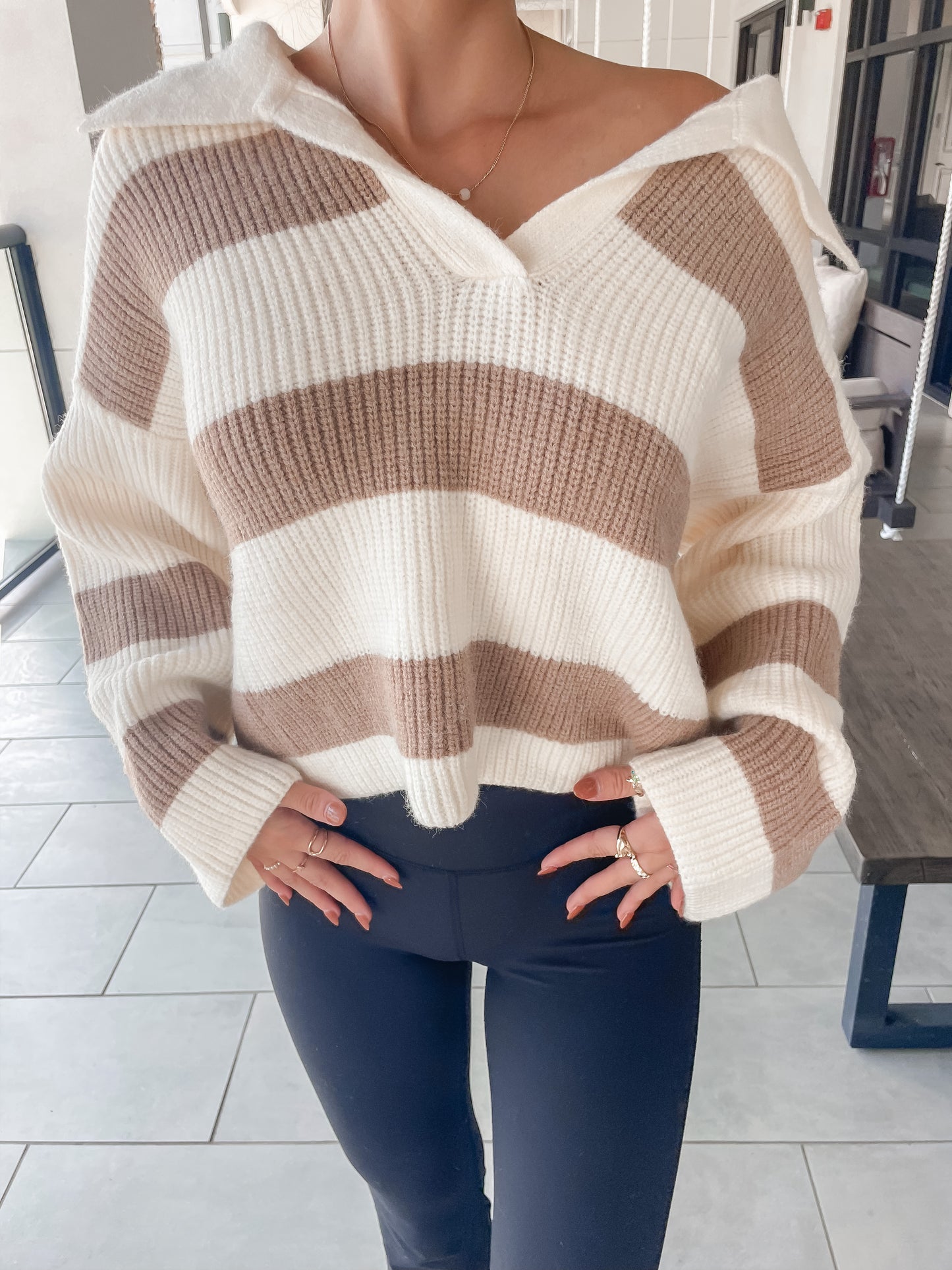 Latte and Lounge Sweater