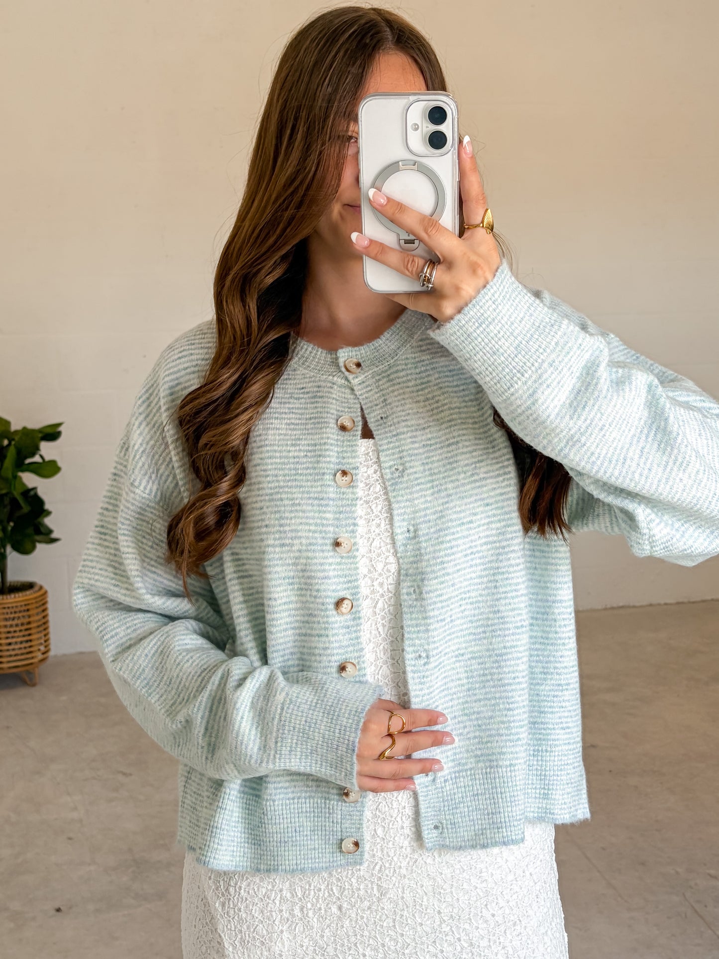Saltwater Stripe Cardigan