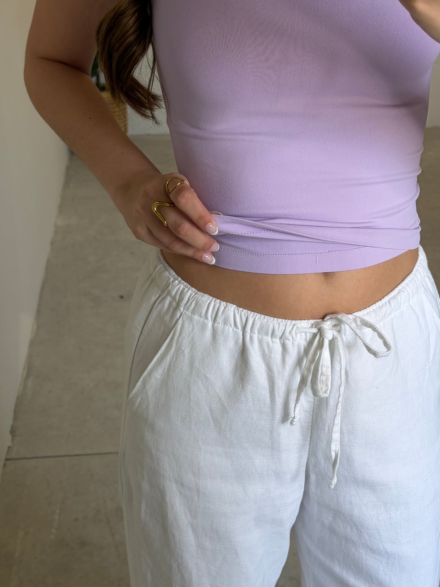 Lilac Seamless Tank