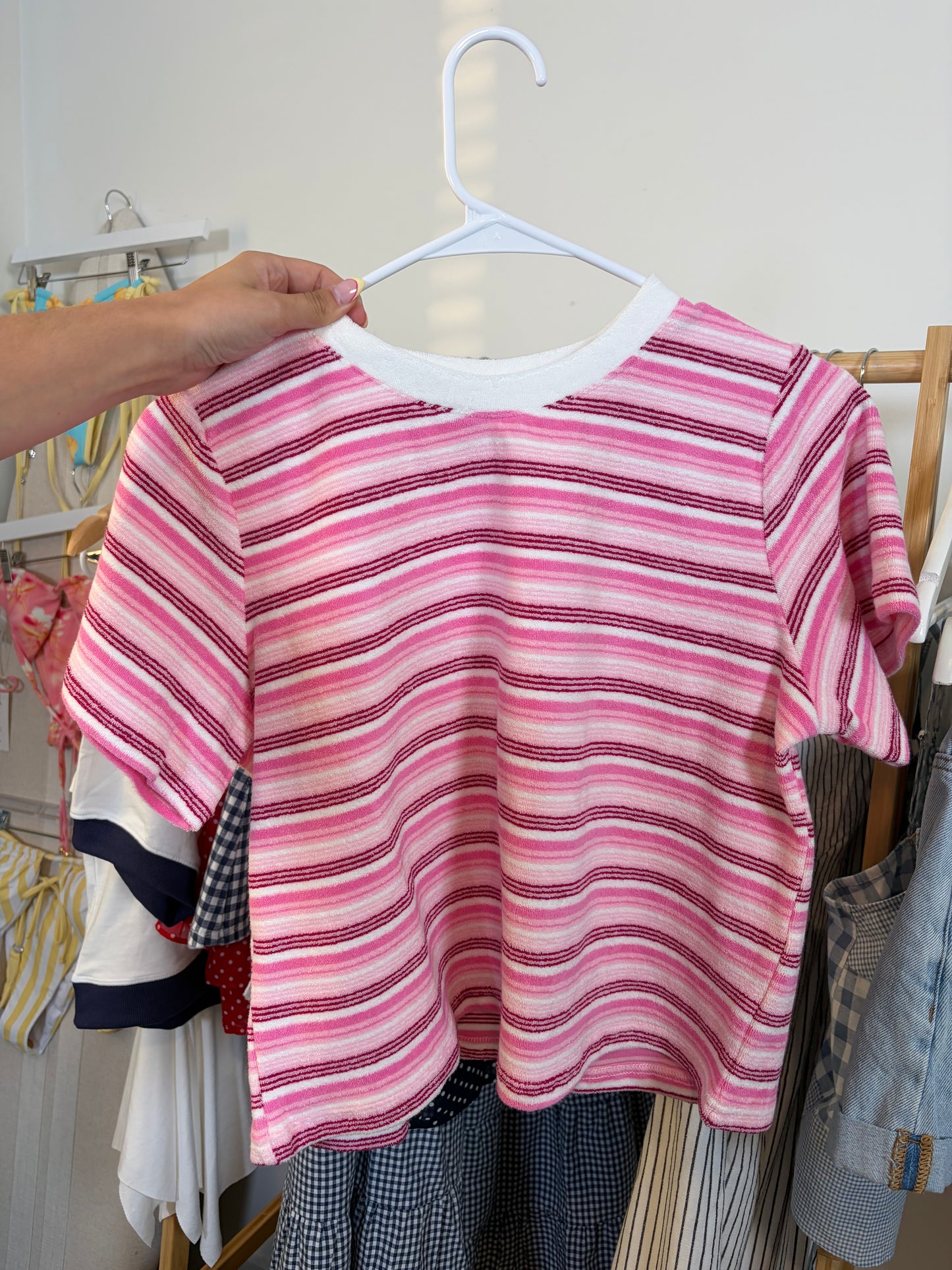 Pink Terry Tee
