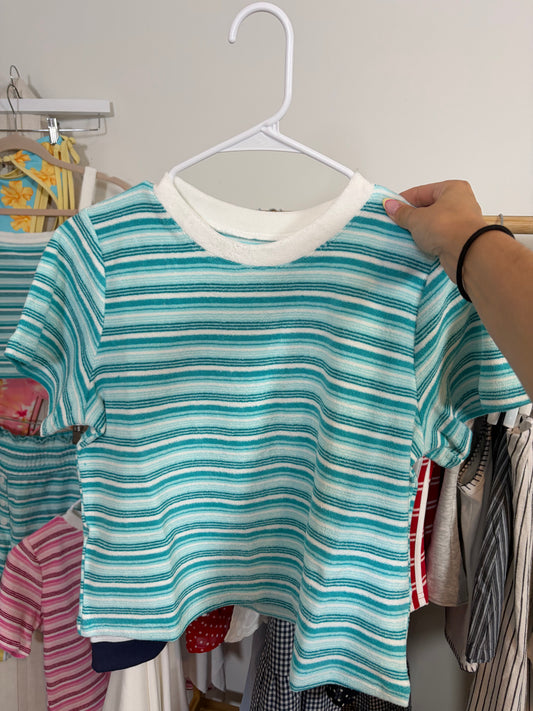 Blue Terry Tee