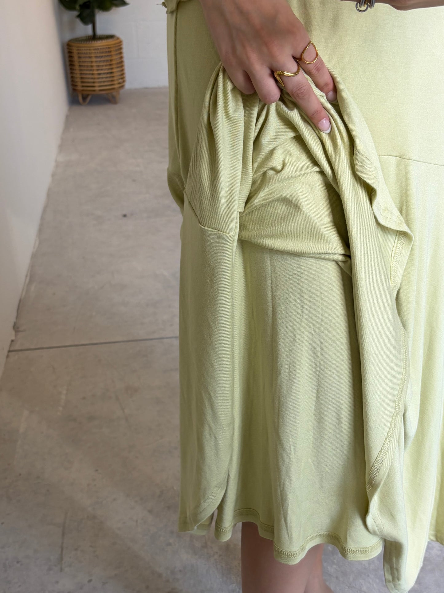 Lime Light Skirt Set