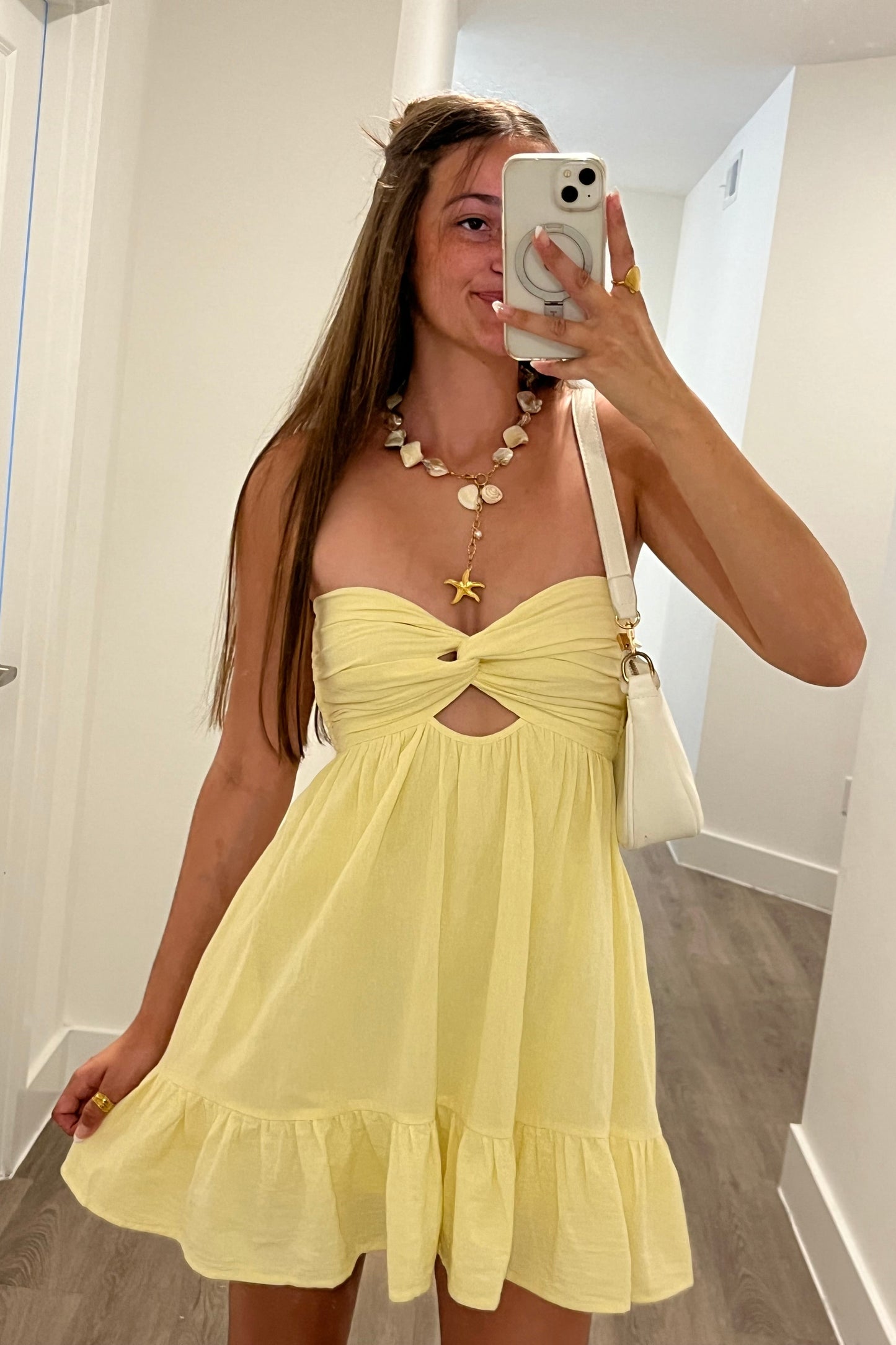 Sunshine Strapless Dress