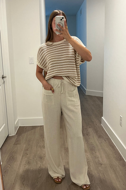 Drift Away Linen Pant