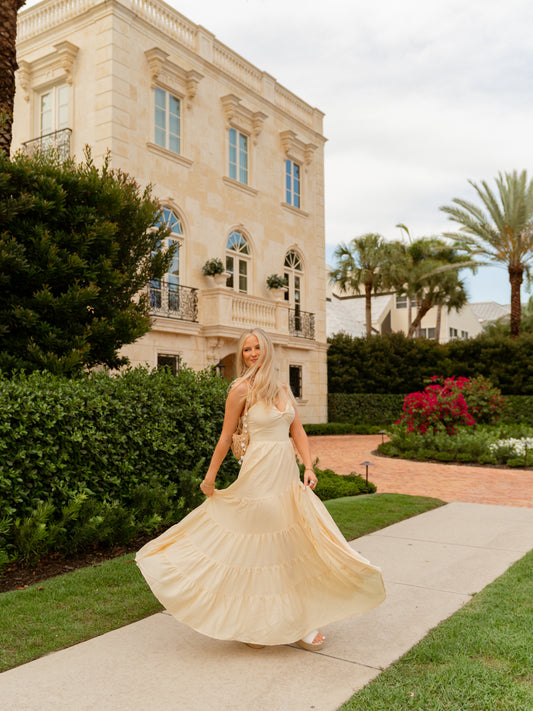 Golden Coast Maxi Dress