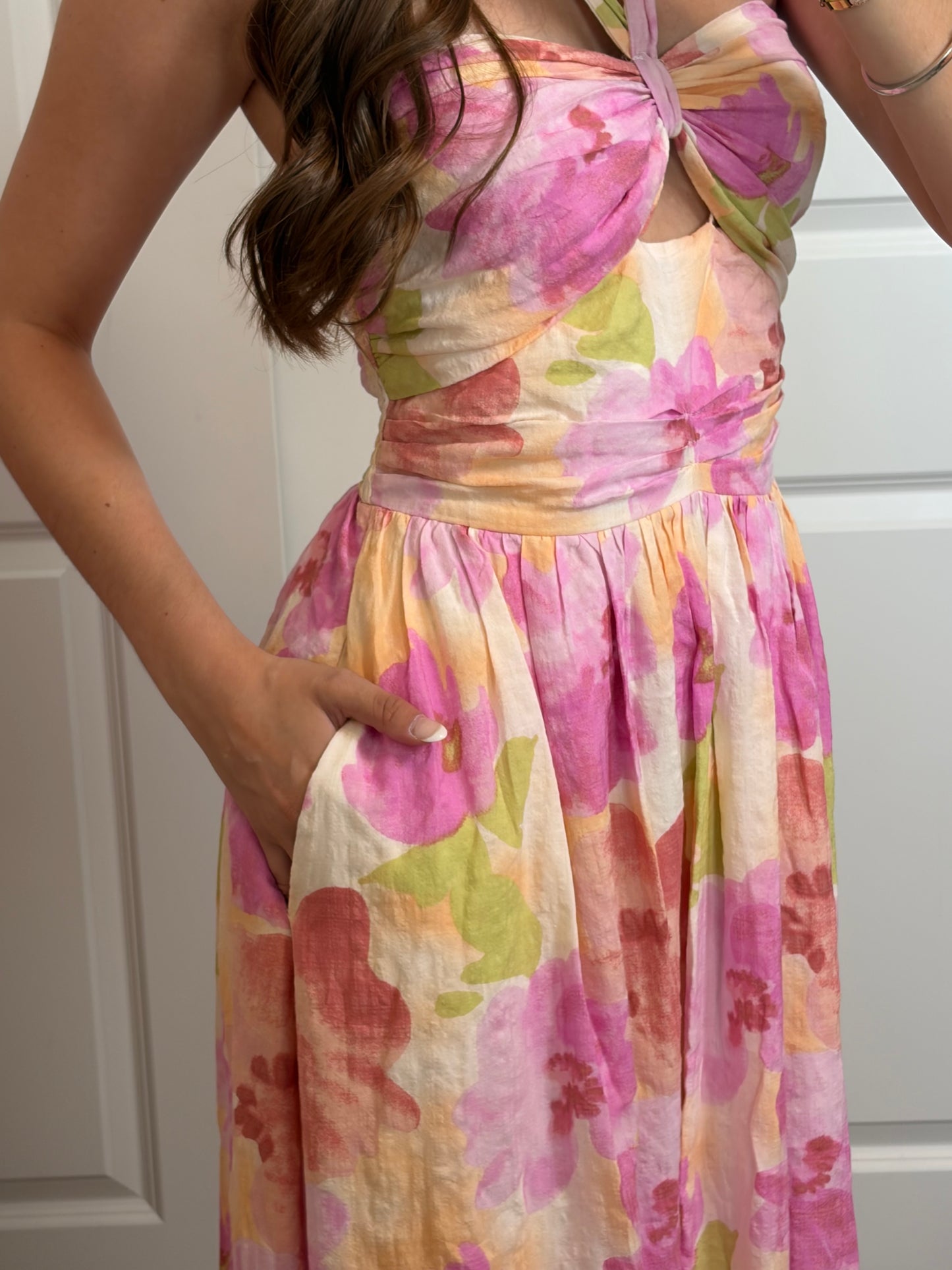 Sunset Sorbet Dress