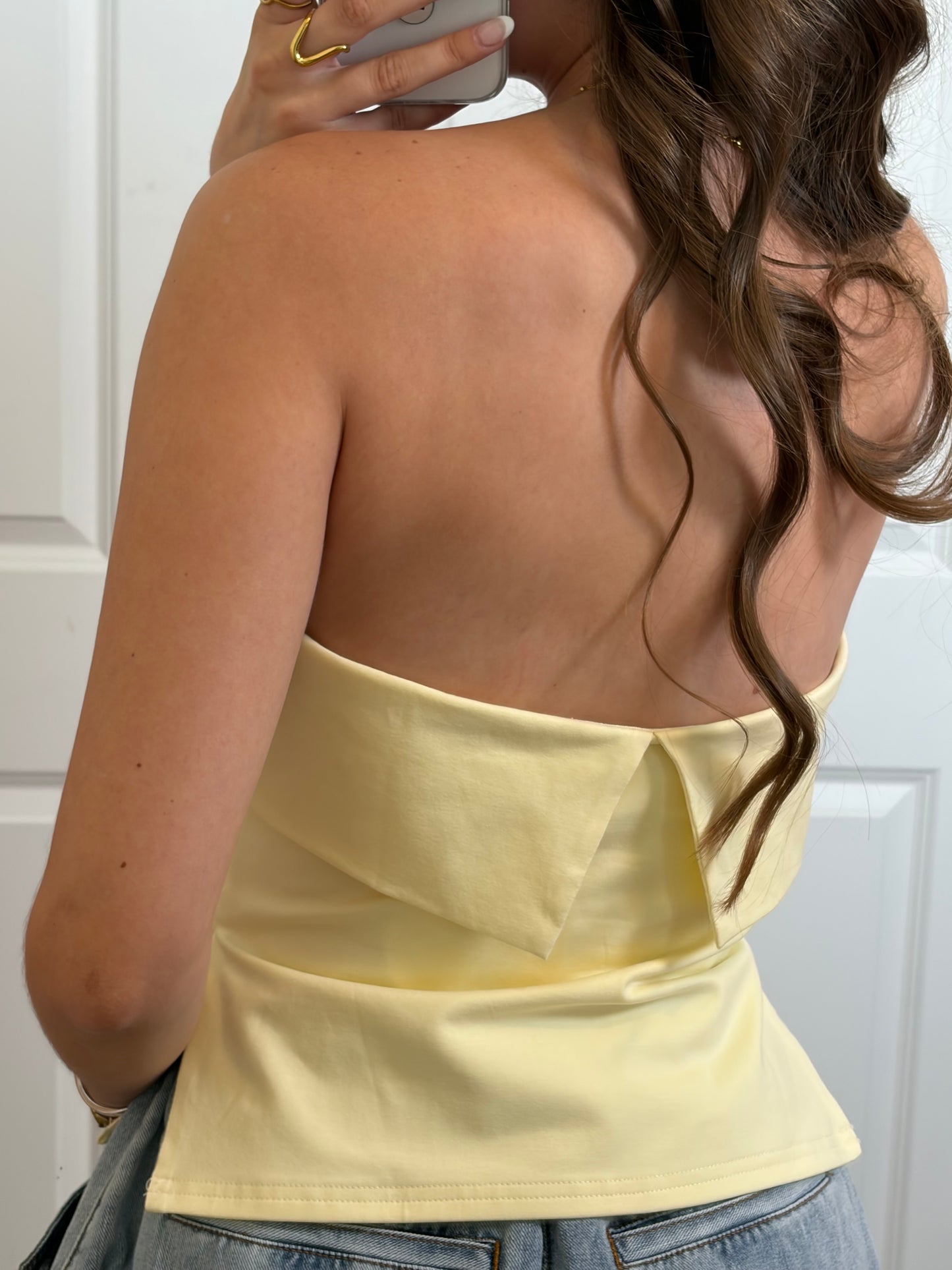 Lemon Drop Tube Top
